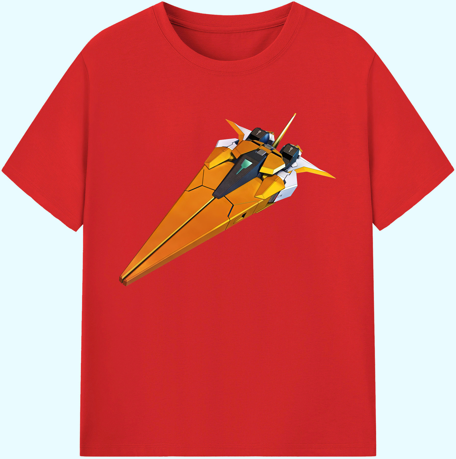 （画像用） 機動戦士ガンダム Mobile Suit Gundam 綿100％ メンズ半袖Tシャツ｜肌触りやわらか＆通気性