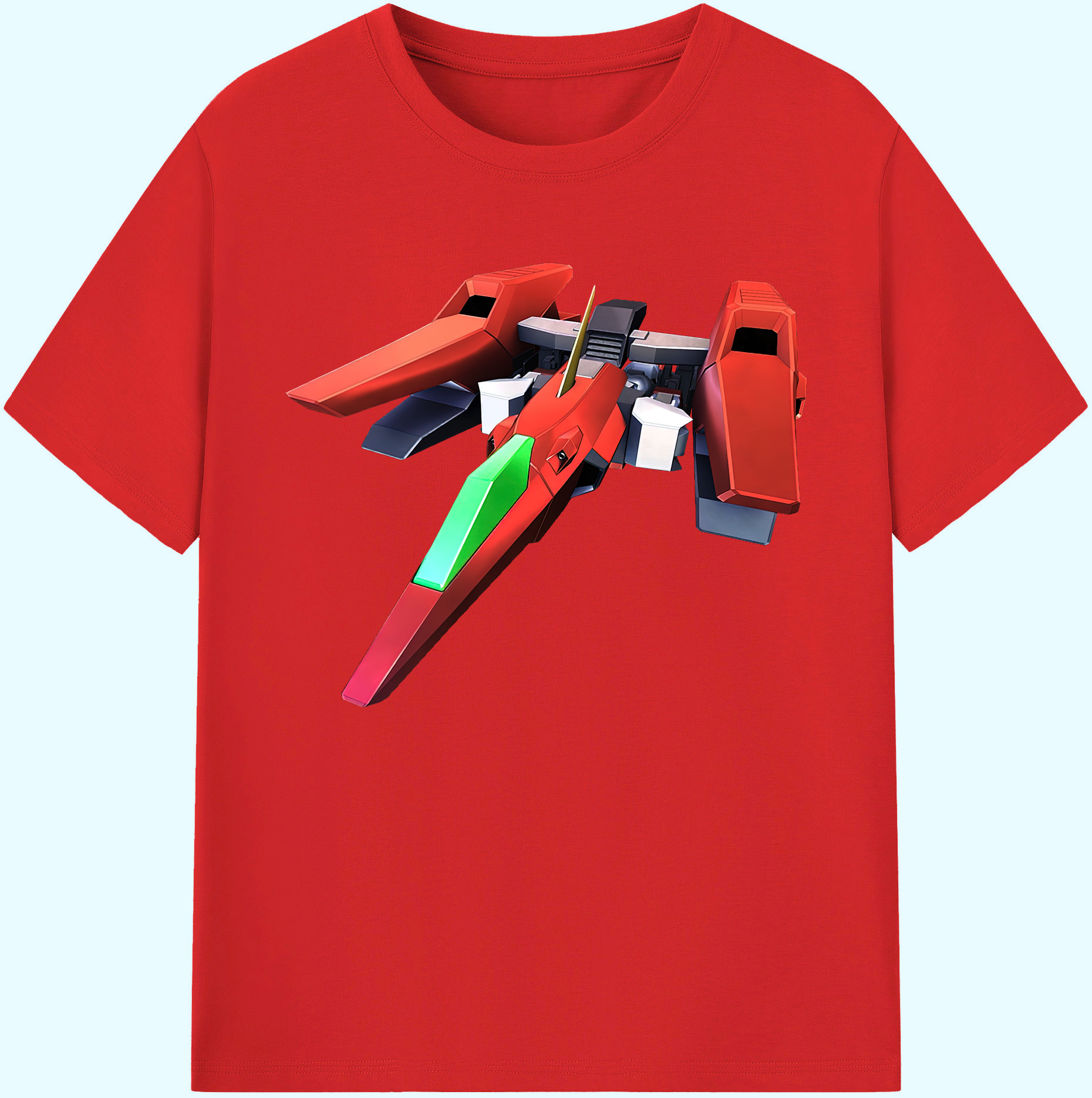 （画像用） 機動戦士ガンダム Mobile Suit Gundam 綿100％ メンズ半袖Tシャツ｜肌触りやわらか＆通気性