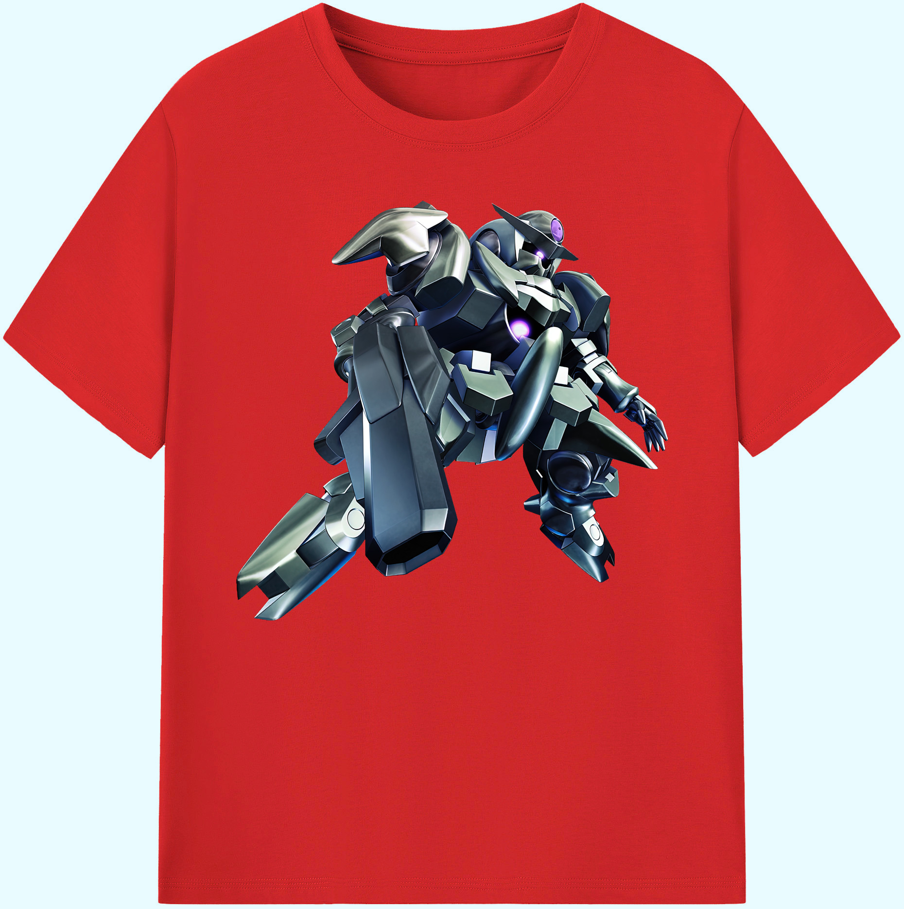 （画像用） 機動戦士ガンダム Mobile Suit Gundam 綿100％ メンズ半袖Tシャツ｜肌触りやわらか＆通気性