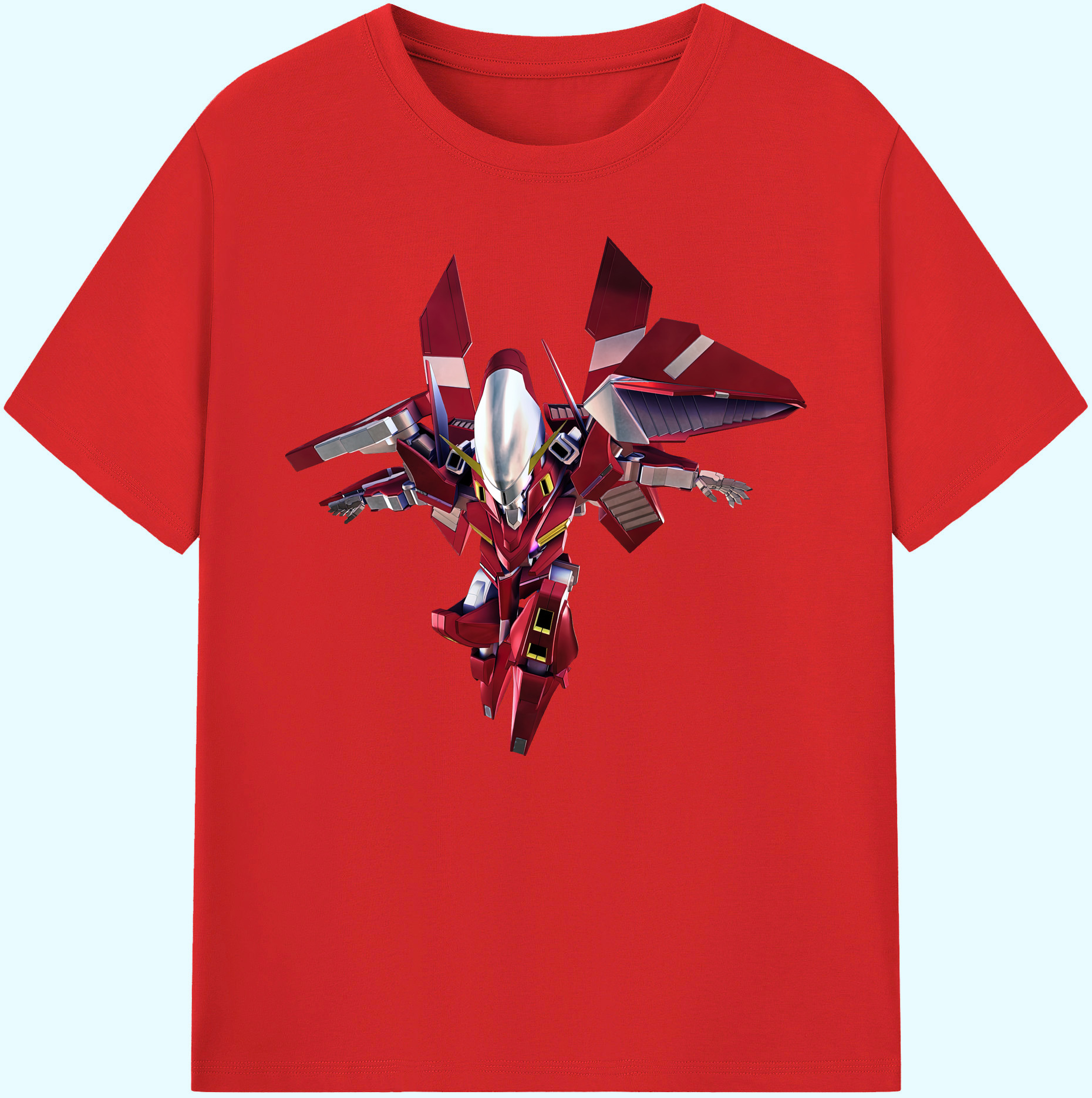 （画像用） 機動戦士ガンダム Mobile Suit Gundam 綿100％ メンズ半袖Tシャツ｜肌触りやわらか＆通気性