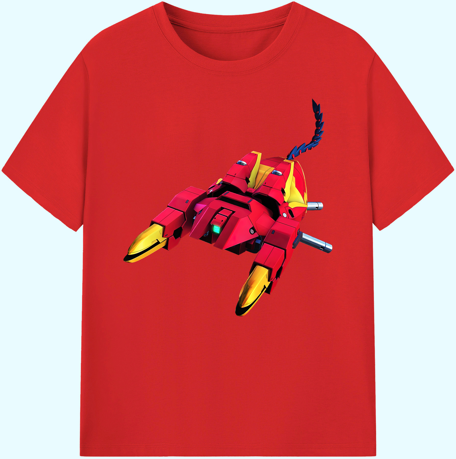 （画像用） 機動戦士ガンダム Mobile Suit Gundam 綿100％ メンズ半袖Tシャツ｜肌触りやわらか＆通気性