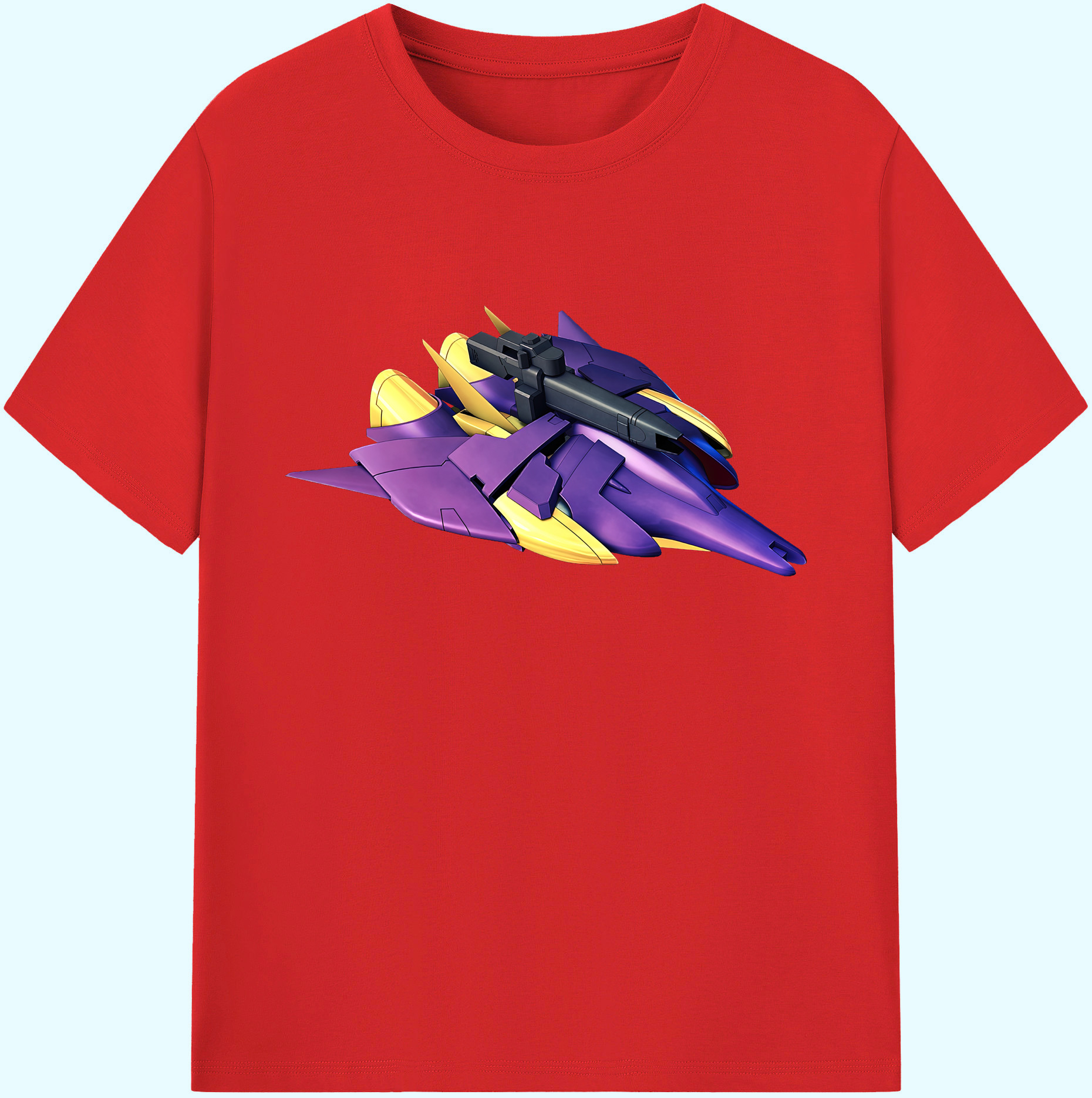 （画像用） 機動戦士ガンダム Mobile Suit Gundam 綿100％ メンズ半袖Tシャツ｜肌触りやわらか＆通気性