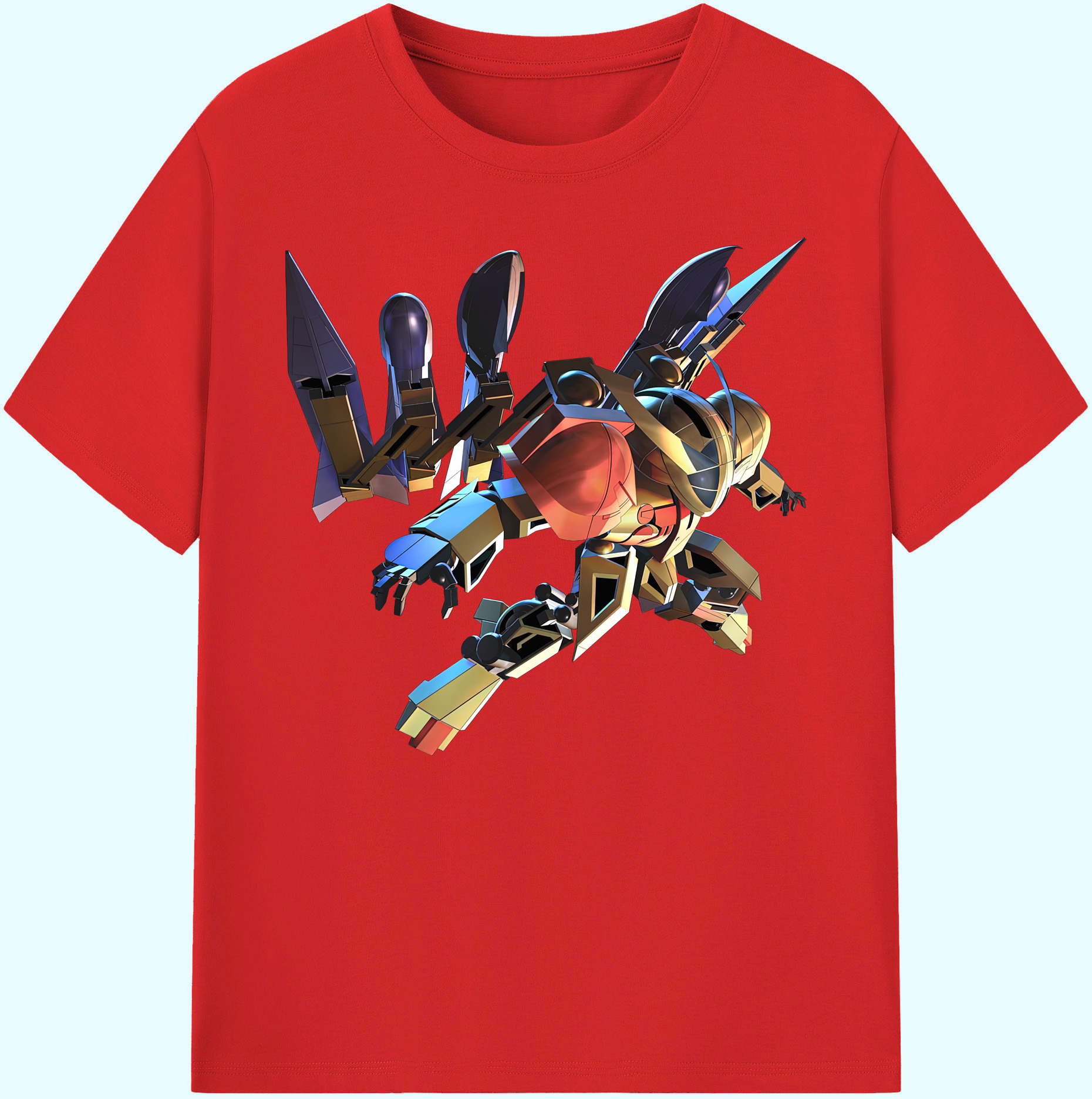 （画像用） 機動戦士ガンダム Mobile Suit Gundam 綿100％ メンズ半袖Tシャツ｜肌触りやわらか＆通気性