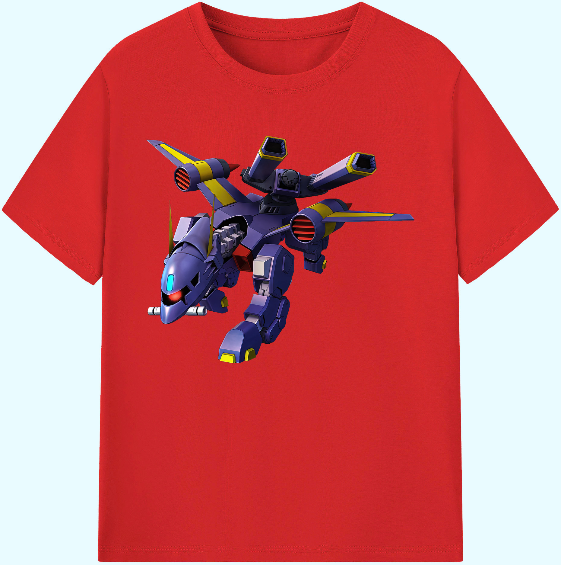 （画像用） 機動戦士ガンダム Mobile Suit Gundam 綿100％ メンズ半袖Tシャツ｜肌触りやわらか＆通気性