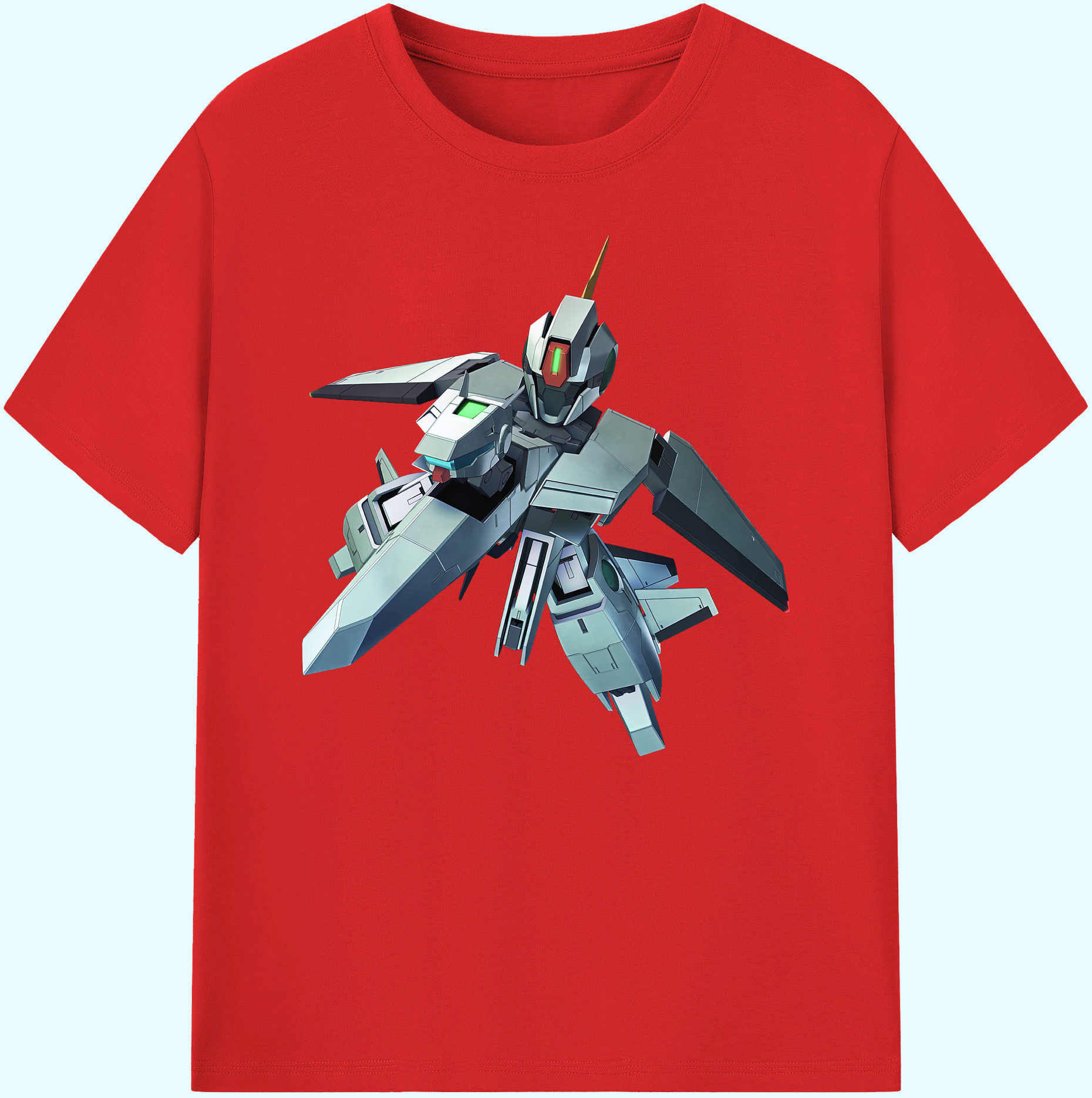 （画像用） 機動戦士ガンダム Mobile Suit Gundam 綿100％ メンズ半袖Tシャツ｜肌触りやわらか＆通気性