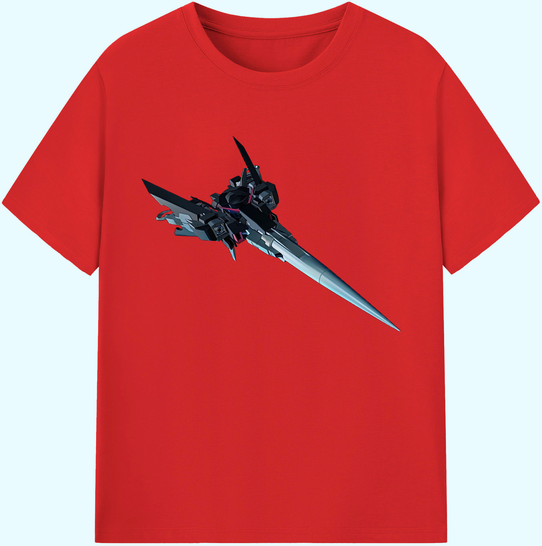 （画像用） 機動戦士ガンダム Mobile Suit Gundam 綿100％ メンズ半袖Tシャツ｜肌触りやわらか＆通気性