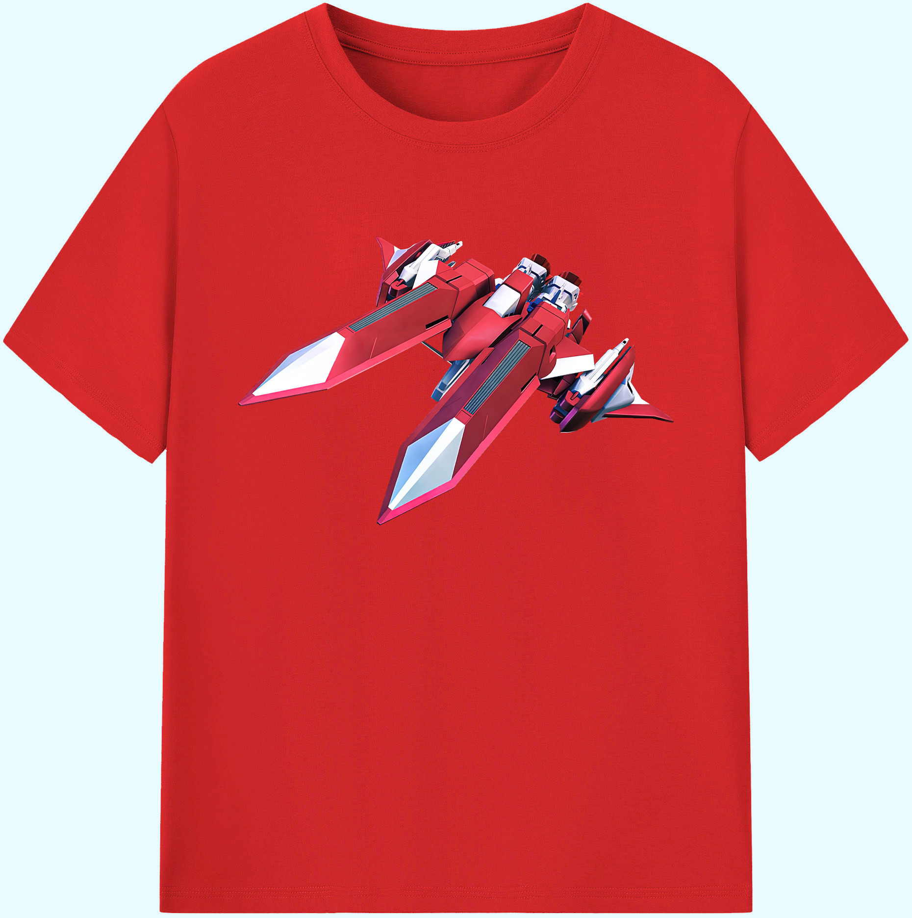 （画像用） 機動戦士ガンダム Mobile Suit Gundam 綿100％ メンズ半袖Tシャツ｜肌触りやわらか＆通気性