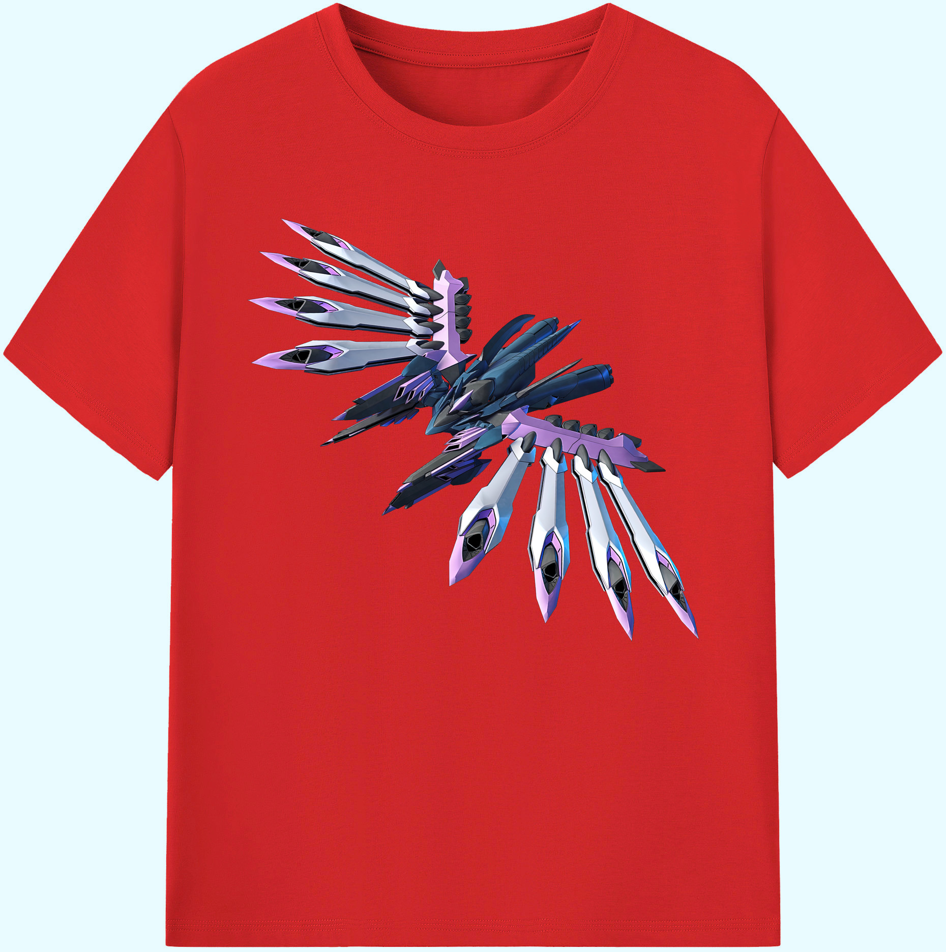 （画像用） 機動戦士ガンダム Mobile Suit Gundam 綿100％ メンズ半袖Tシャツ｜肌触りやわらか＆通気性