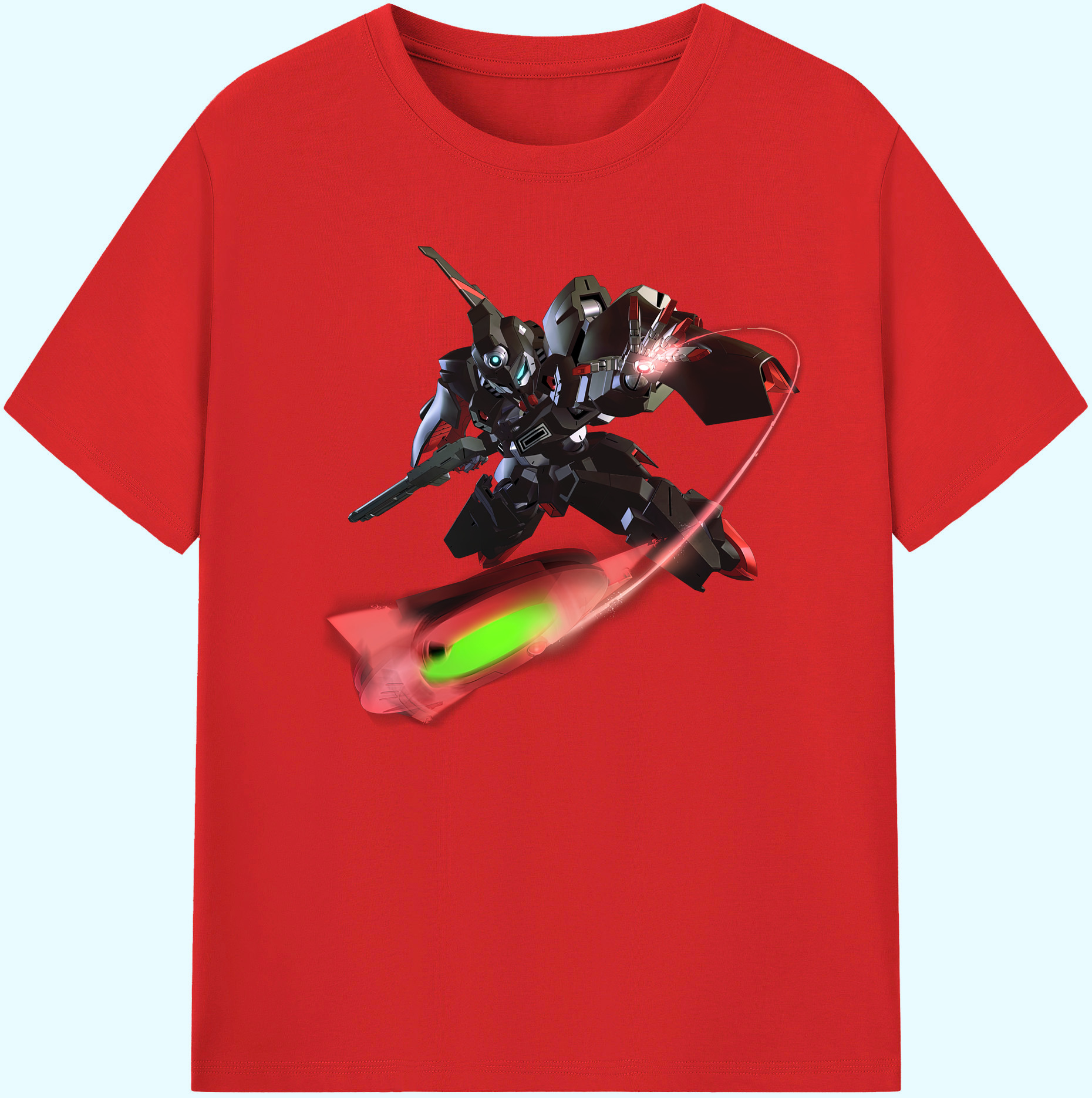 （画像用） 機動戦士ガンダム Mobile Suit Gundam 綿100％ メンズ半袖Tシャツ｜肌触りやわらか＆通気性