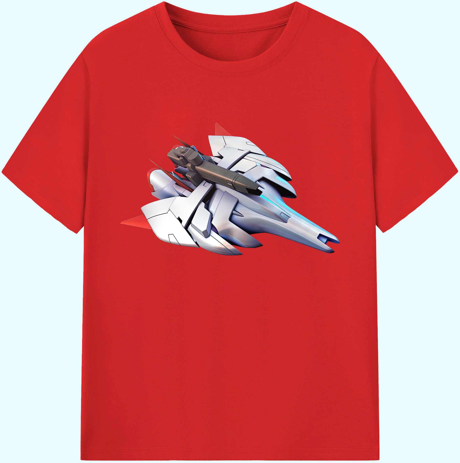 （画像用） 機動戦士ガンダム Mobile Suit Gundam 綿100％ メンズ半袖Tシャツ｜肌触りやわらか＆通気性