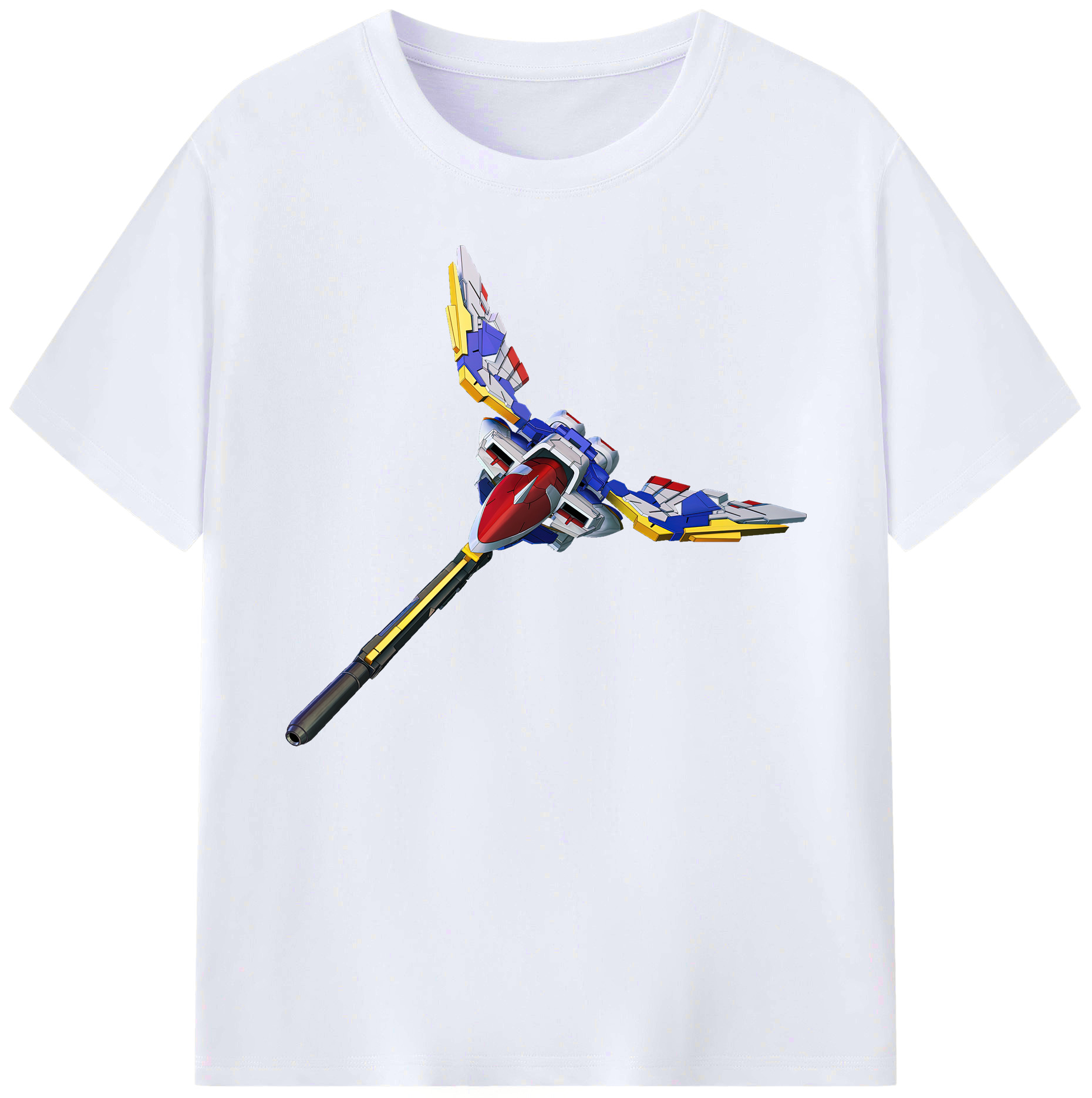 （画像用） 機動戦士ガンダム Mobile Suit Gundam 綿100％ メンズ半袖Tシャツ｜肌触りやわらか＆通気性
