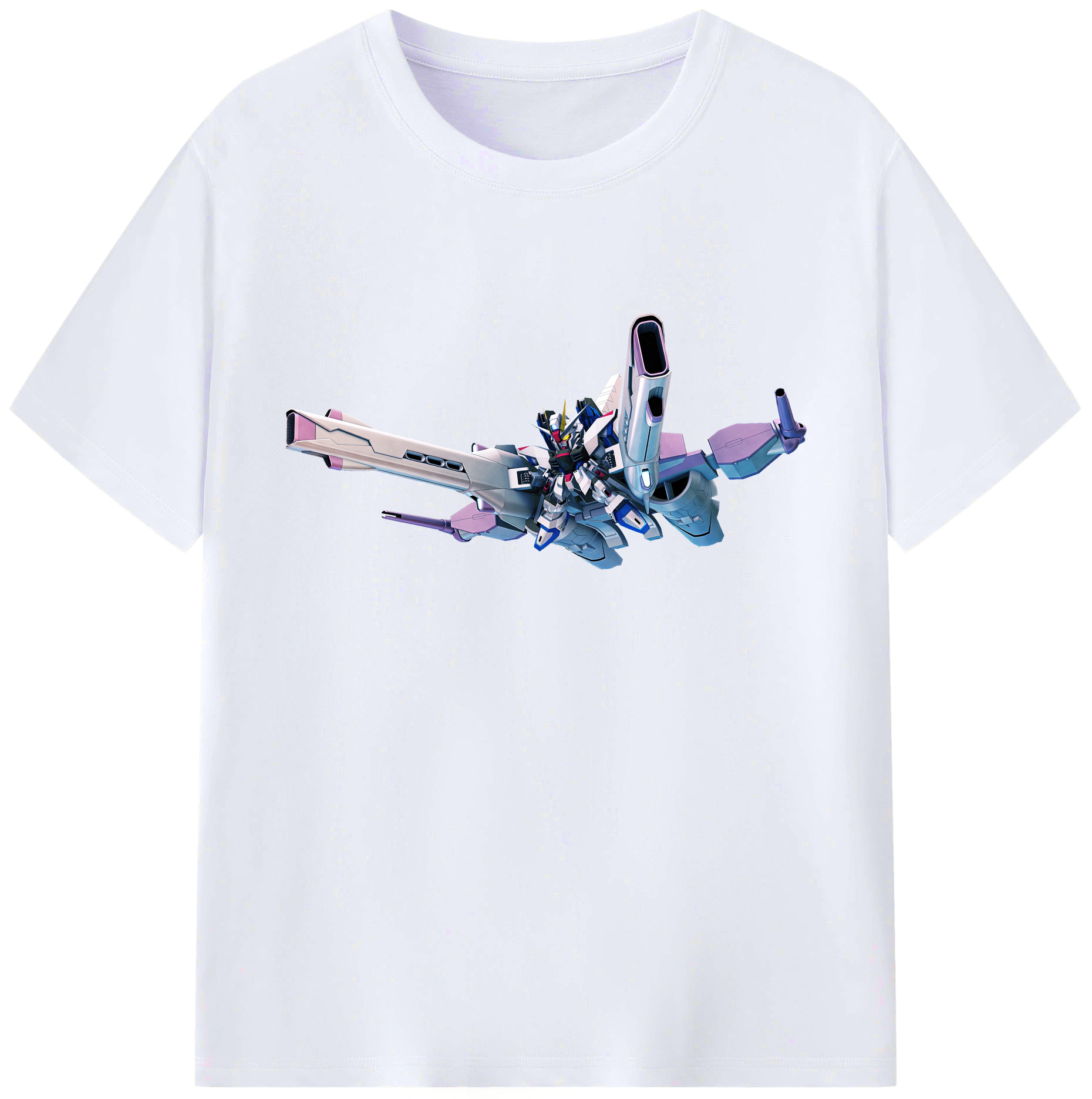 （画像用） 機動戦士ガンダム Mobile Suit Gundam 綿100％ メンズ半袖Tシャツ｜肌触りやわらか＆通気性
