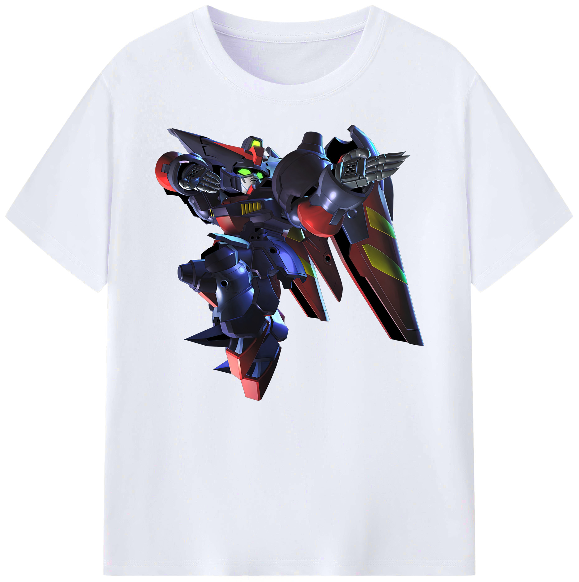 （画像用） 機動戦士ガンダム Mobile Suit Gundam 綿100％ メンズ半袖Tシャツ｜肌触りやわらか＆通気性