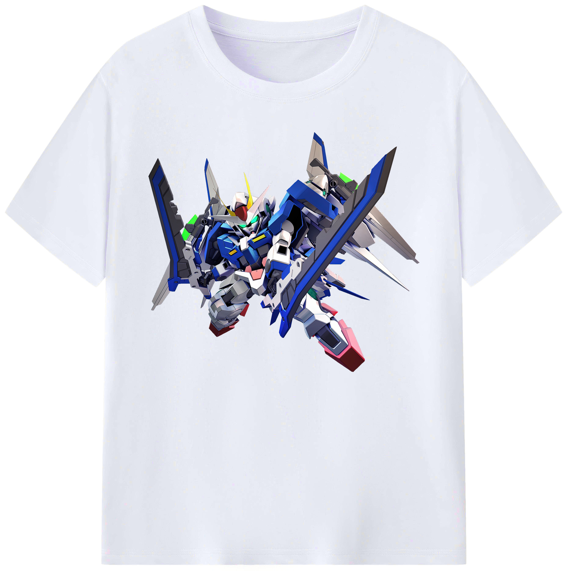 （画像用） 機動戦士ガンダム Mobile Suit Gundam 綿100％ メンズ半袖Tシャツ｜肌触りやわらか＆通気性