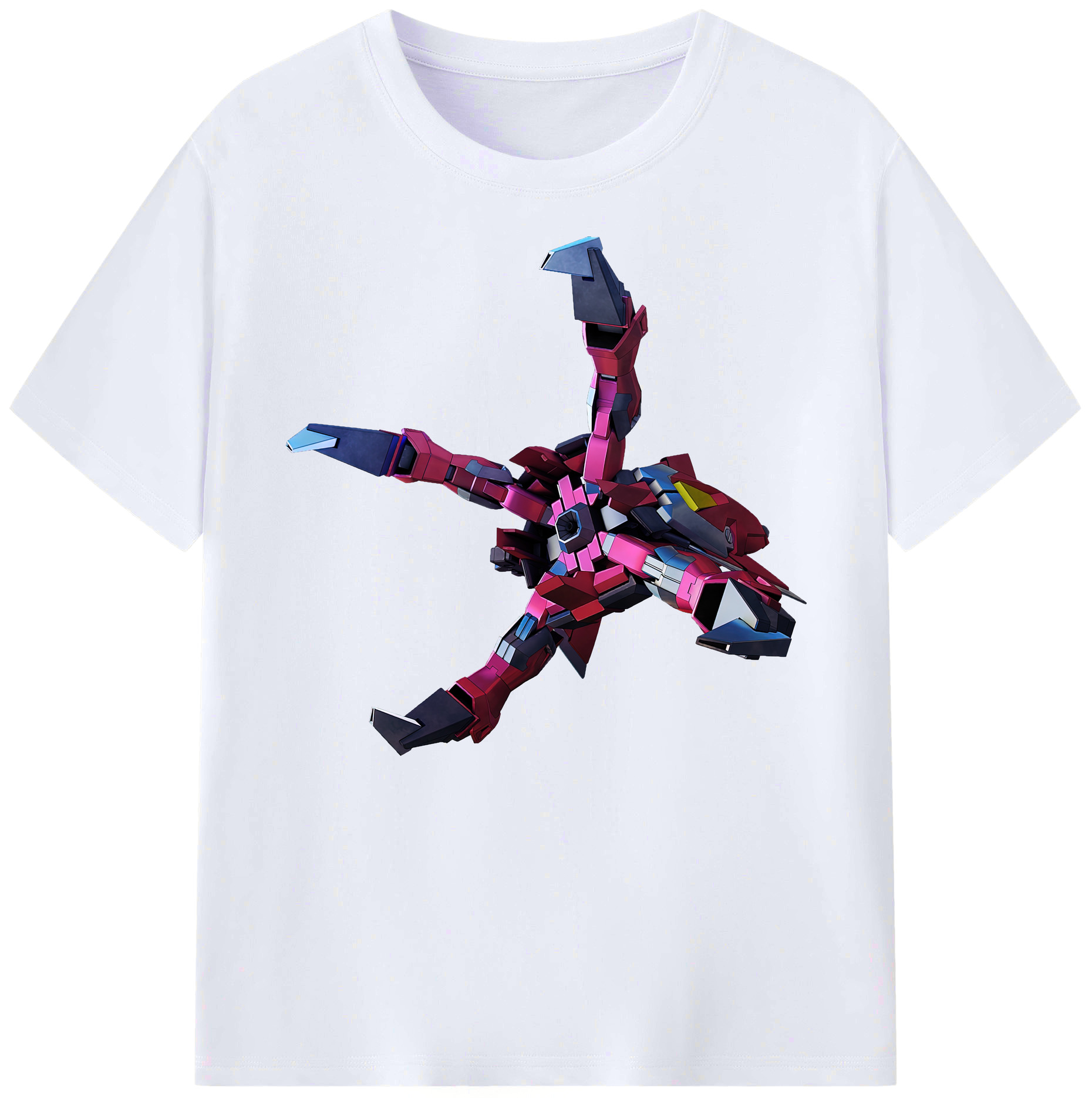 （画像用） 機動戦士ガンダム Mobile Suit Gundam 綿100％ メンズ半袖Tシャツ｜肌触りやわらか＆通気性