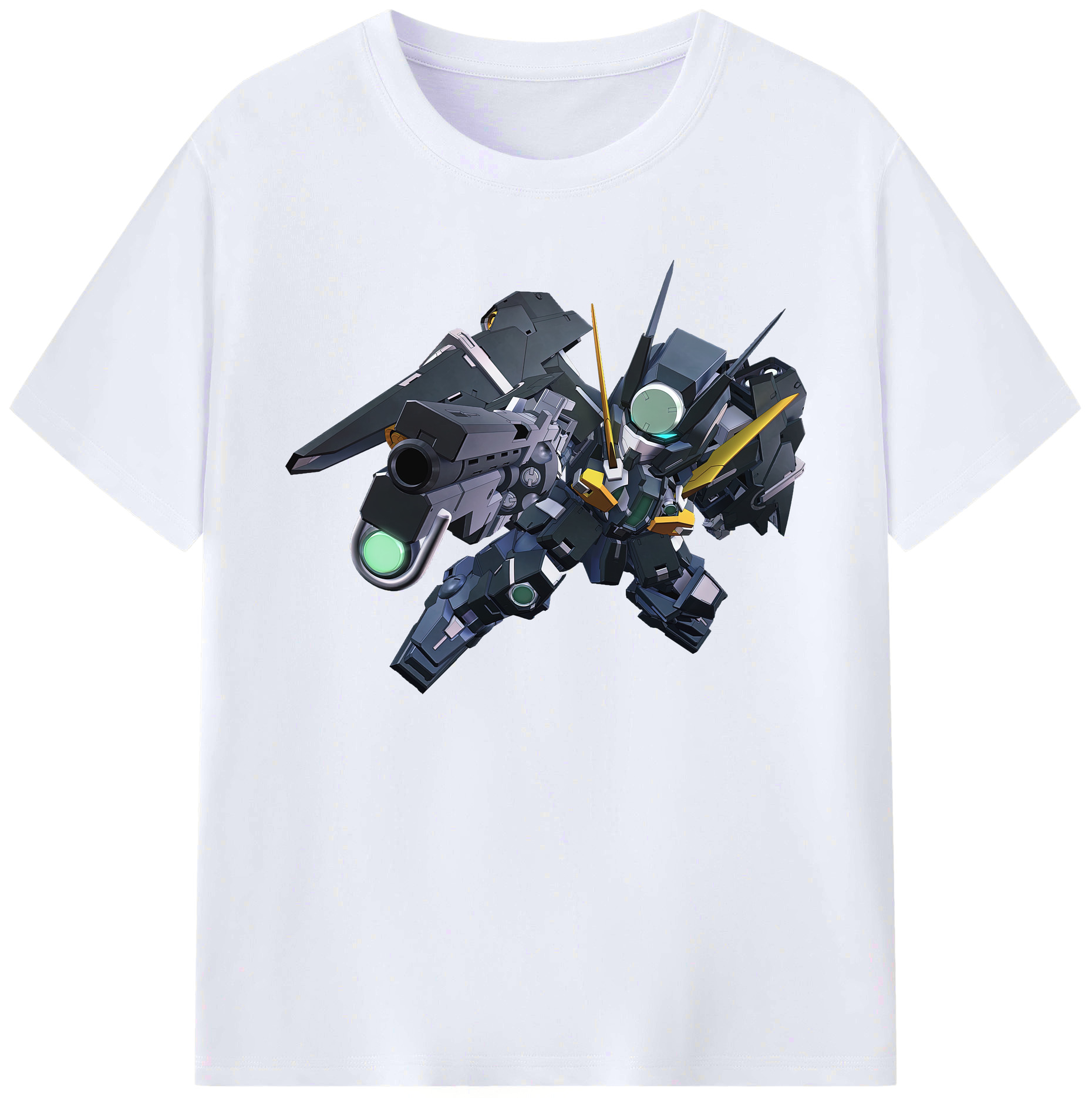 （画像用） 機動戦士ガンダム Mobile Suit Gundam 綿100％ メンズ半袖Tシャツ｜肌触りやわらか＆通気性