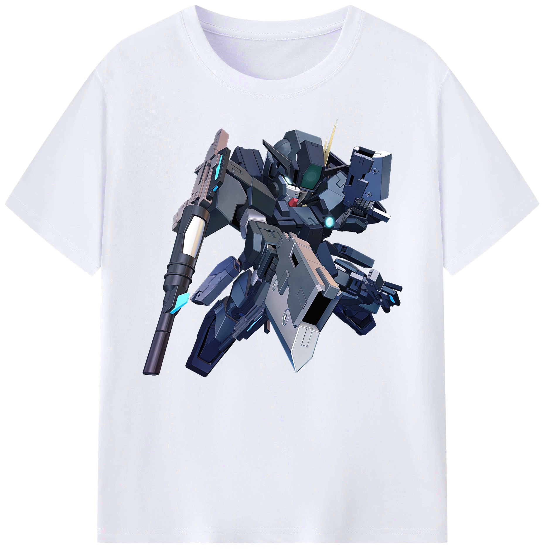 （画像用） 機動戦士ガンダム Mobile Suit Gundam 綿100％ メンズ半袖Tシャツ｜肌触りやわらか＆通気性