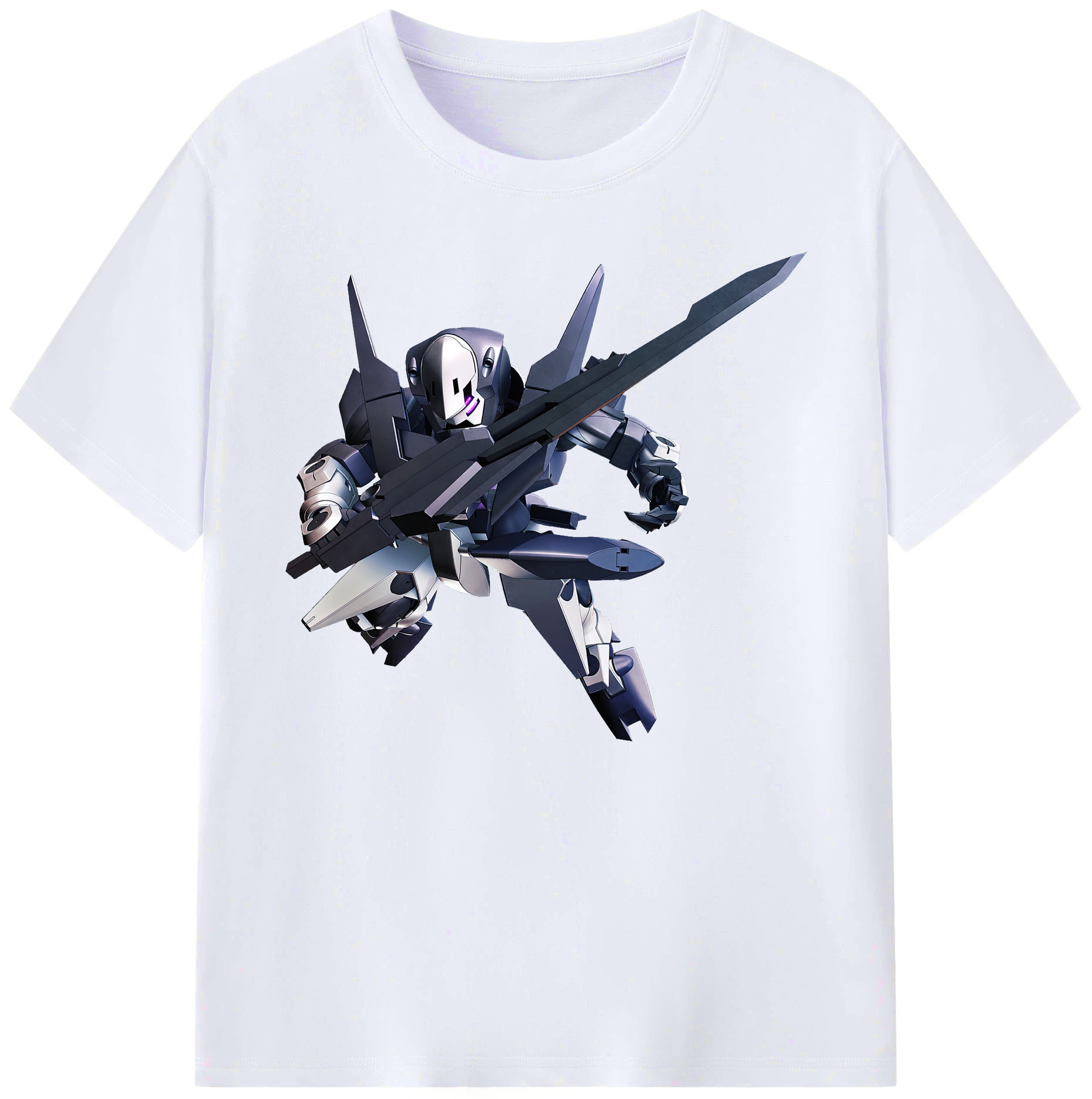 （画像用） 機動戦士ガンダム Mobile Suit Gundam 綿100％ メンズ半袖Tシャツ｜肌触りやわらか＆通気性