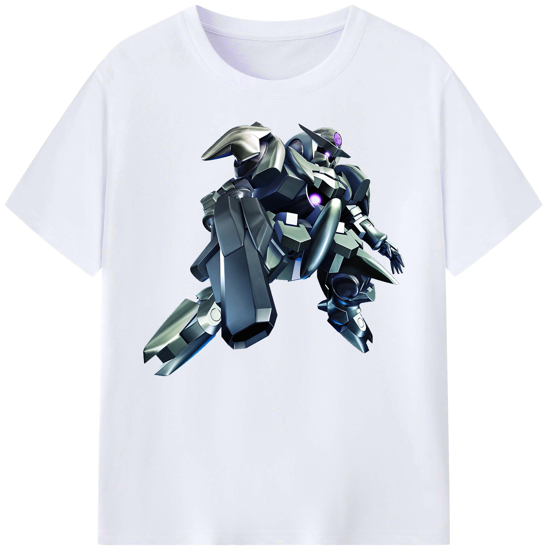 （画像用） 機動戦士ガンダム Mobile Suit Gundam 綿100％ メンズ半袖Tシャツ｜肌触りやわらか＆通気性