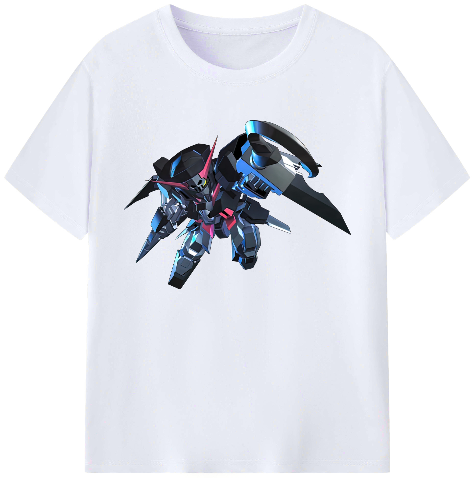 （画像用） 機動戦士ガンダム Mobile Suit Gundam 綿100％ メンズ半袖Tシャツ｜肌触りやわらか＆通気性