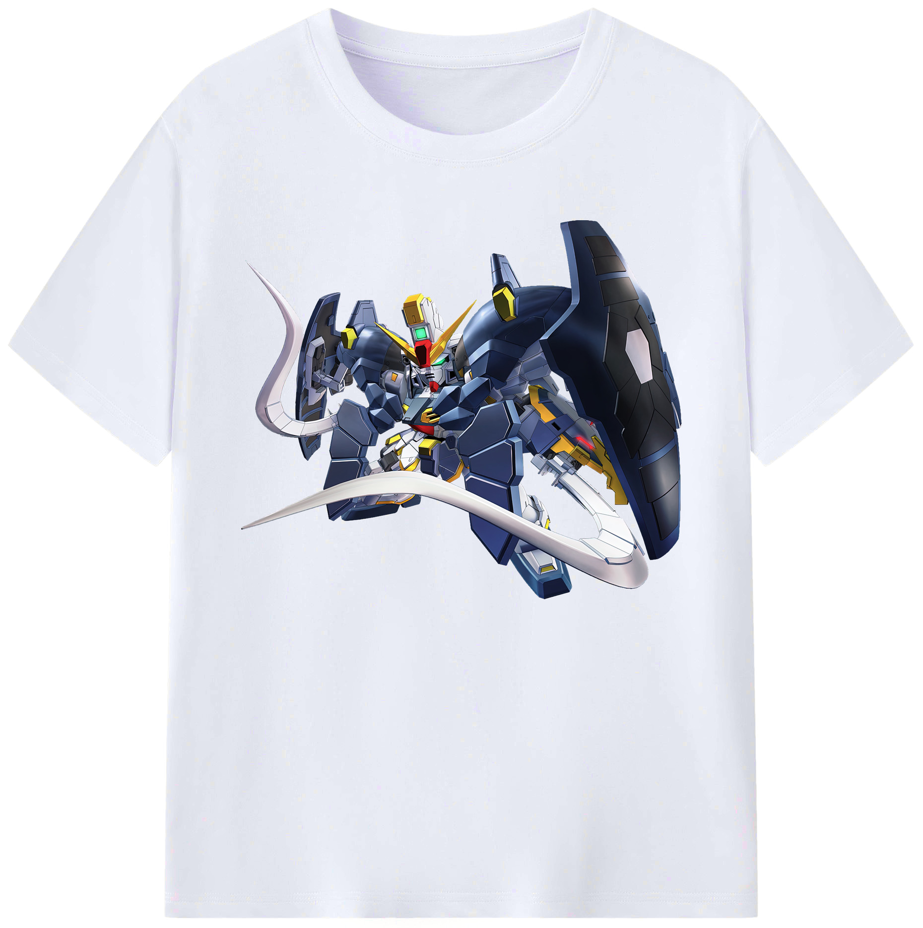 （画像用） 機動戦士ガンダム Mobile Suit Gundam 綿100％ メンズ半袖Tシャツ｜肌触りやわらか＆通気性