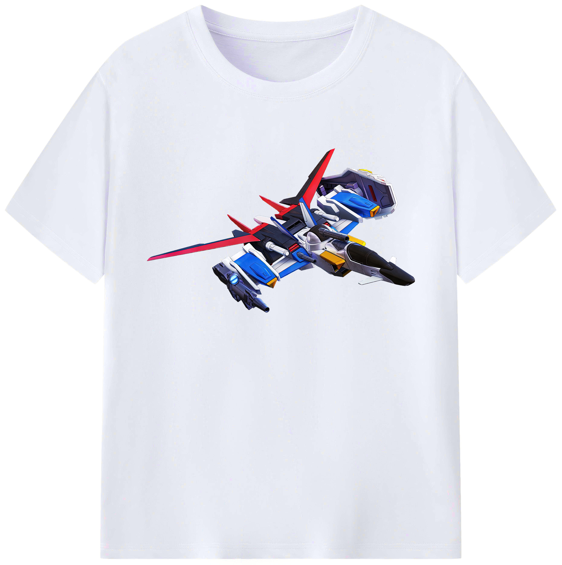 （画像用） 機動戦士ガンダム Mobile Suit Gundam 綿100％ メンズ半袖Tシャツ｜肌触りやわらか＆通気性