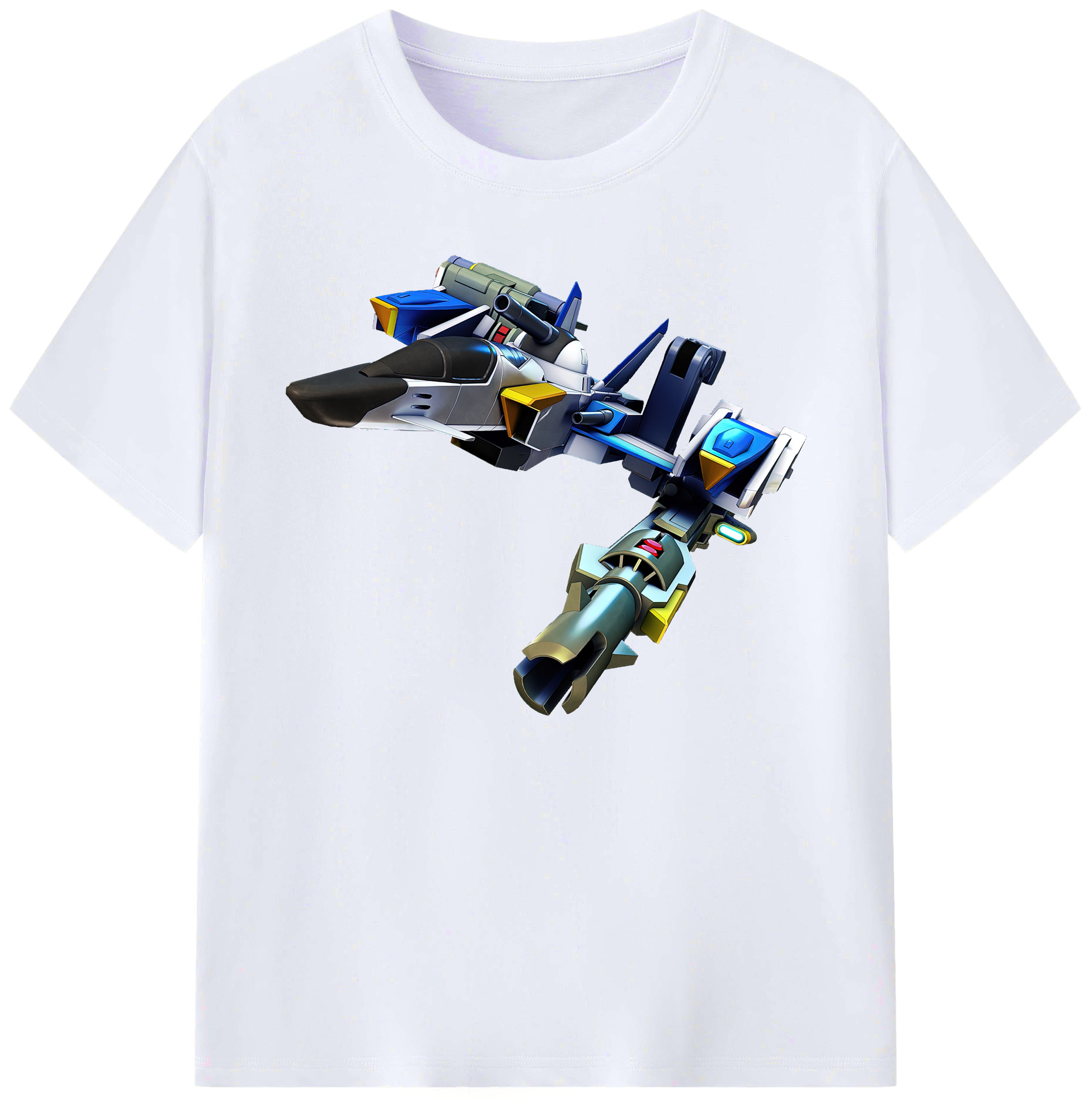 （画像用） 機動戦士ガンダム Mobile Suit Gundam 綿100％ メンズ半袖Tシャツ｜肌触りやわらか＆通気性