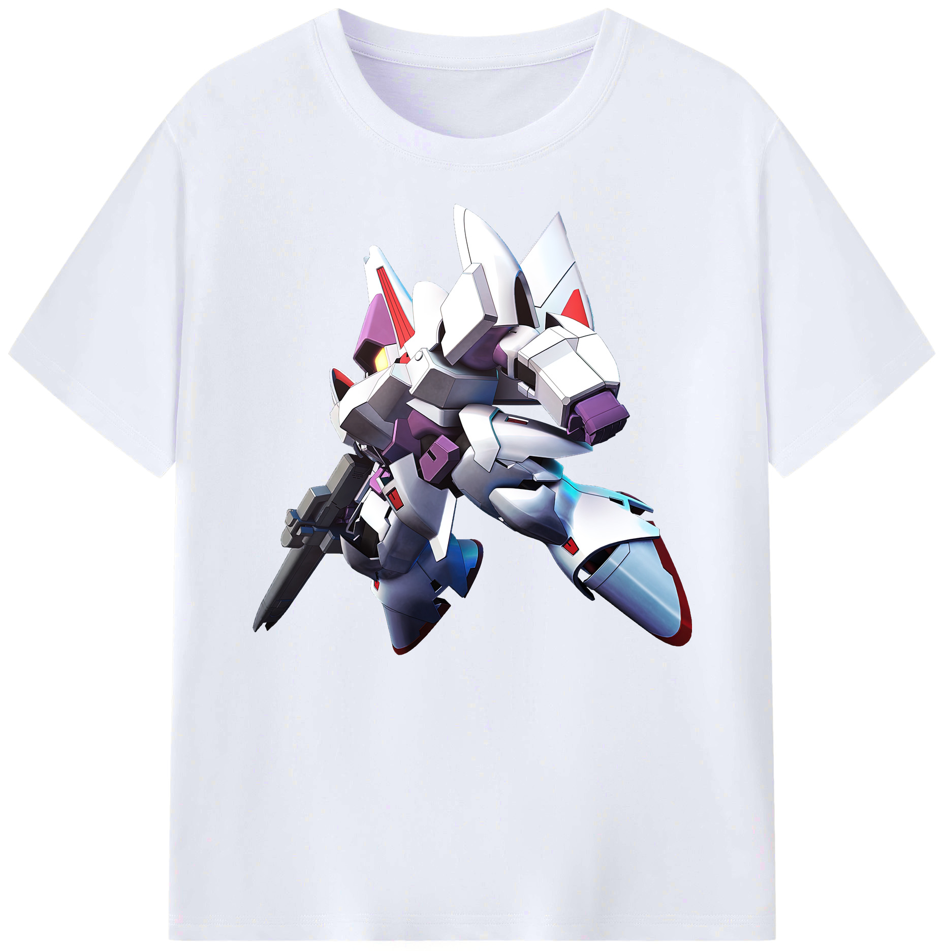 （画像用） 機動戦士ガンダム Mobile Suit Gundam 綿100％ メンズ半袖Tシャツ｜肌触りやわらか＆通気性