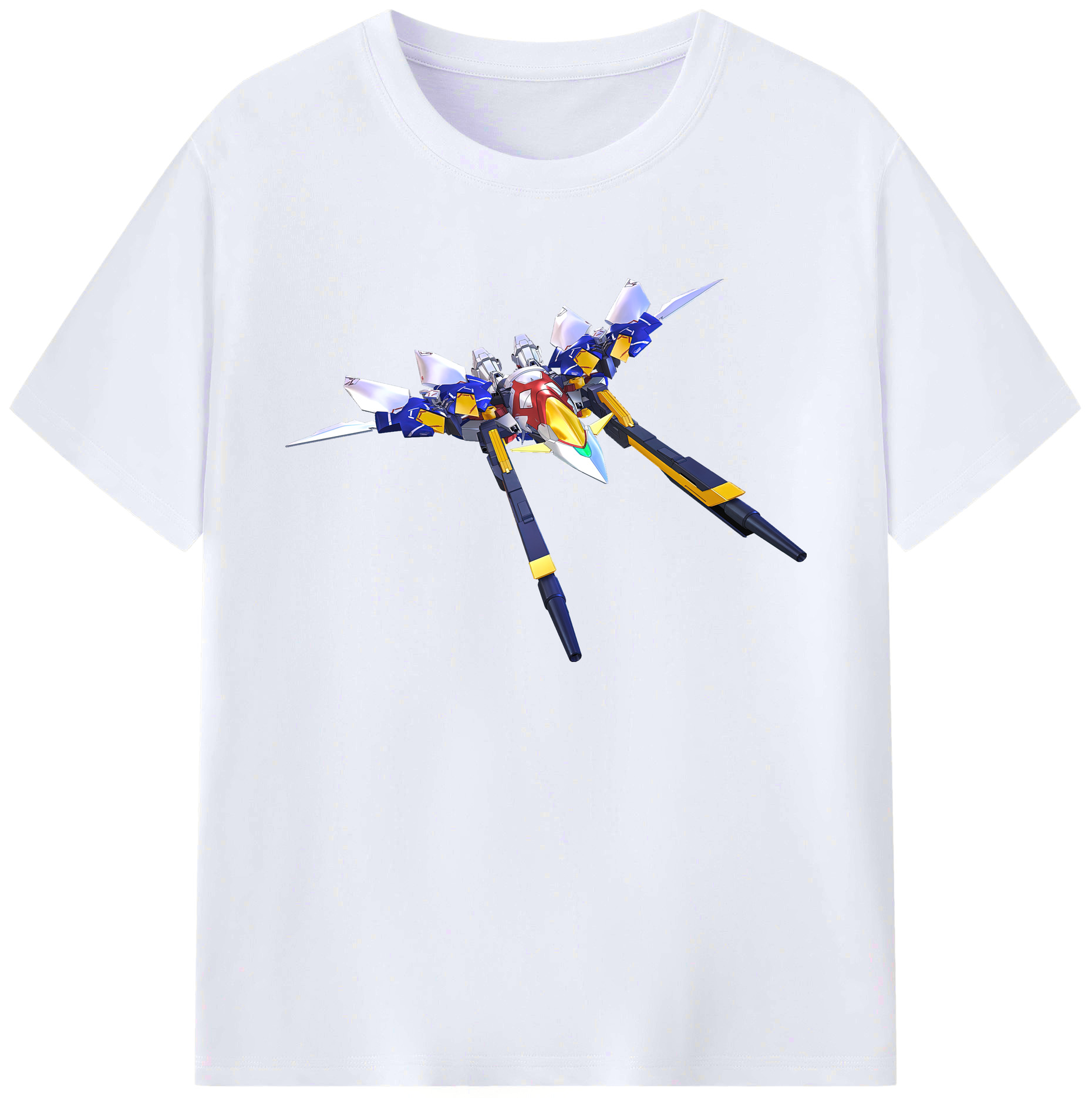 （画像用） 機動戦士ガンダム Mobile Suit Gundam 綿100％ メンズ半袖Tシャツ｜肌触りやわらか＆通気性