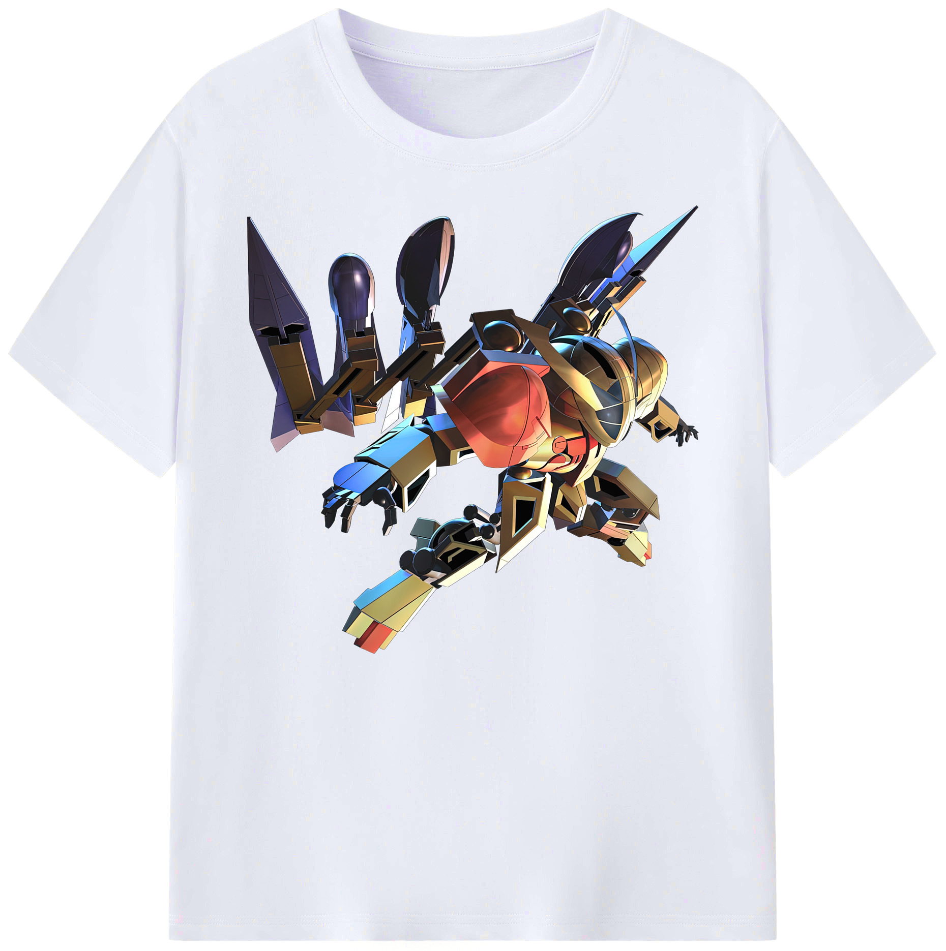 （画像用） 機動戦士ガンダム Mobile Suit Gundam 綿100％ メンズ半袖Tシャツ｜肌触りやわらか＆通気性