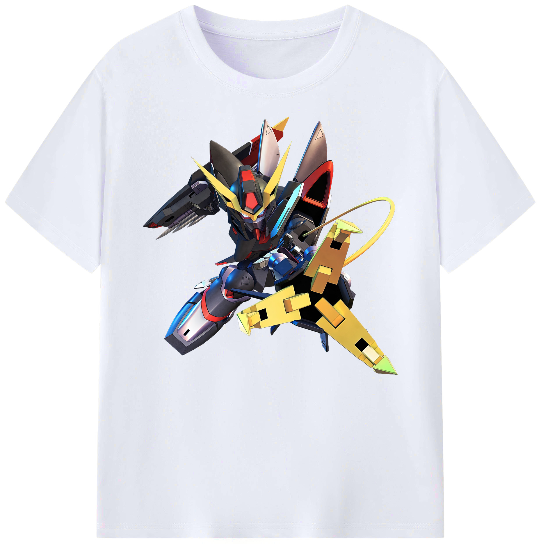 （画像用） 機動戦士ガンダム Mobile Suit Gundam 綿100％ メンズ半袖Tシャツ｜肌触りやわらか＆通気性