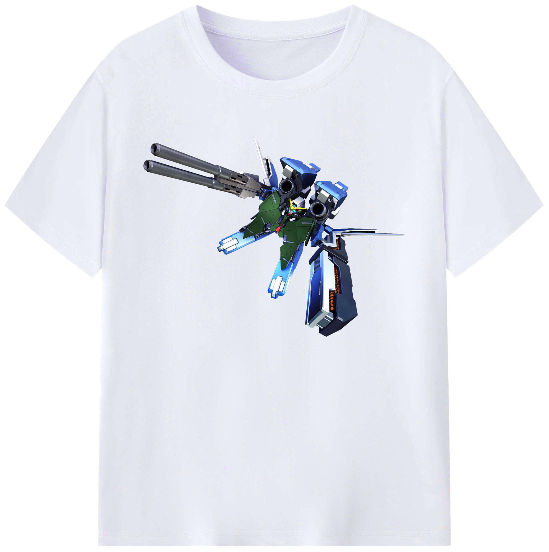 （画像用） 機動戦士ガンダム Mobile Suit Gundam 綿100％ メンズ半袖Tシャツ｜肌触りやわらか＆通気性