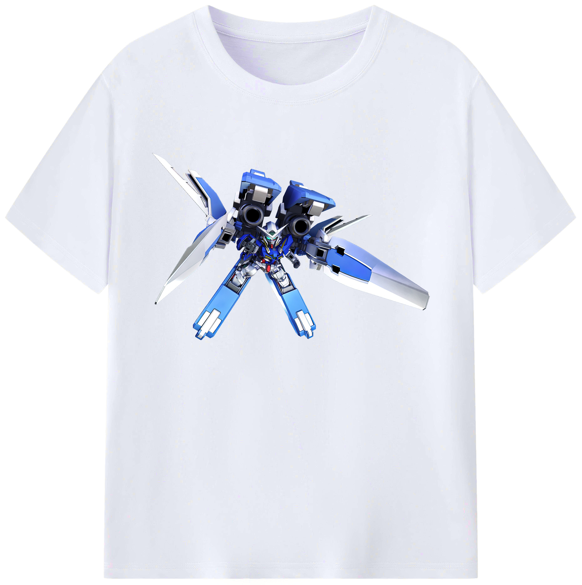 （画像用） 機動戦士ガンダム Mobile Suit Gundam 綿100％ メンズ半袖Tシャツ｜肌触りやわらか＆通気性