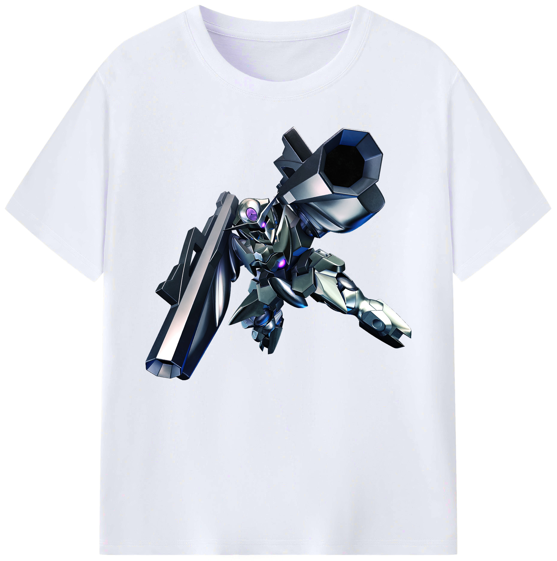 （画像用） 機動戦士ガンダム Mobile Suit Gundam 綿100％ メンズ半袖Tシャツ｜肌触りやわらか＆通気性