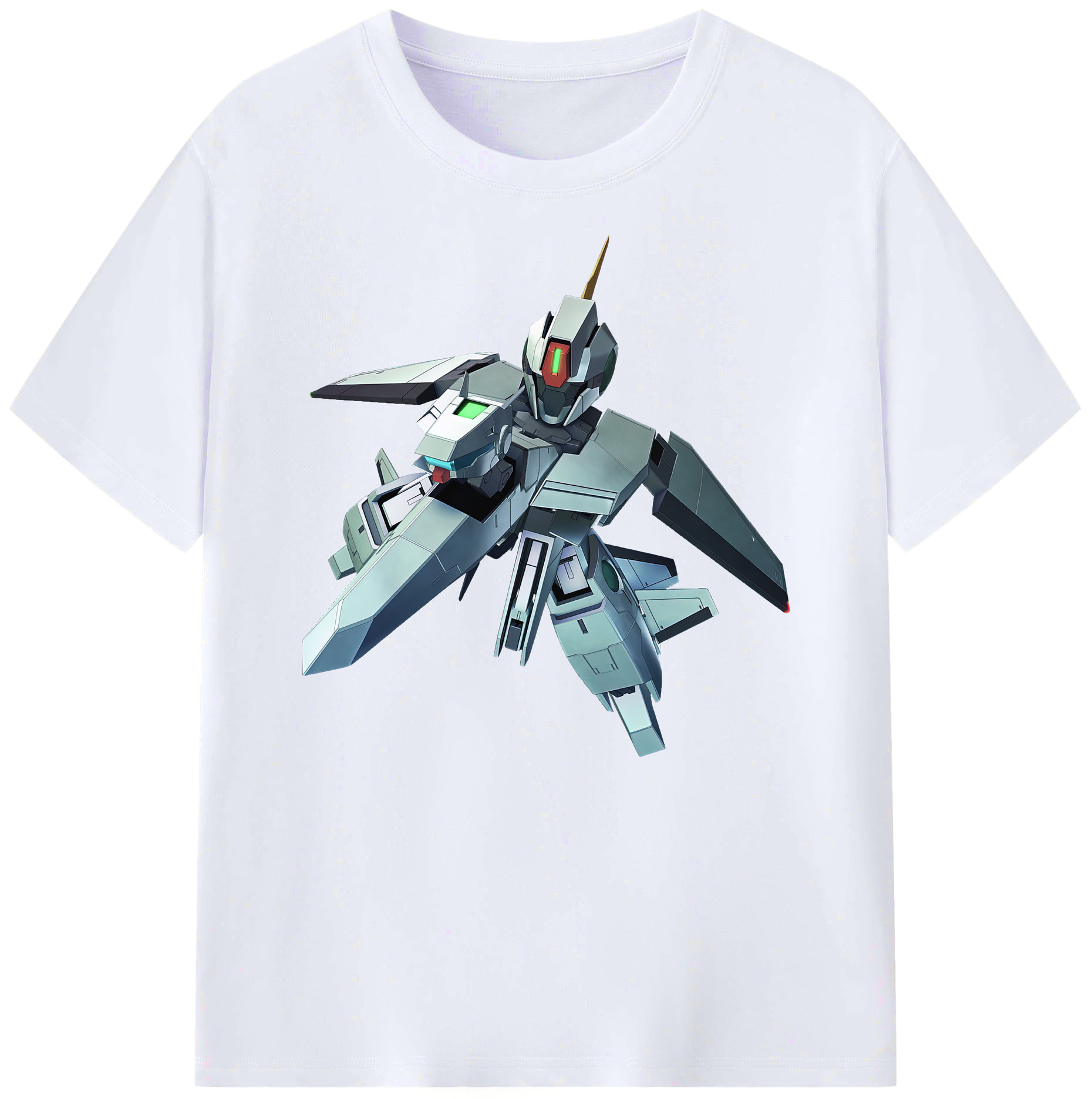 （画像用） 機動戦士ガンダム Mobile Suit Gundam 綿100％ メンズ半袖Tシャツ｜肌触りやわらか＆通気性