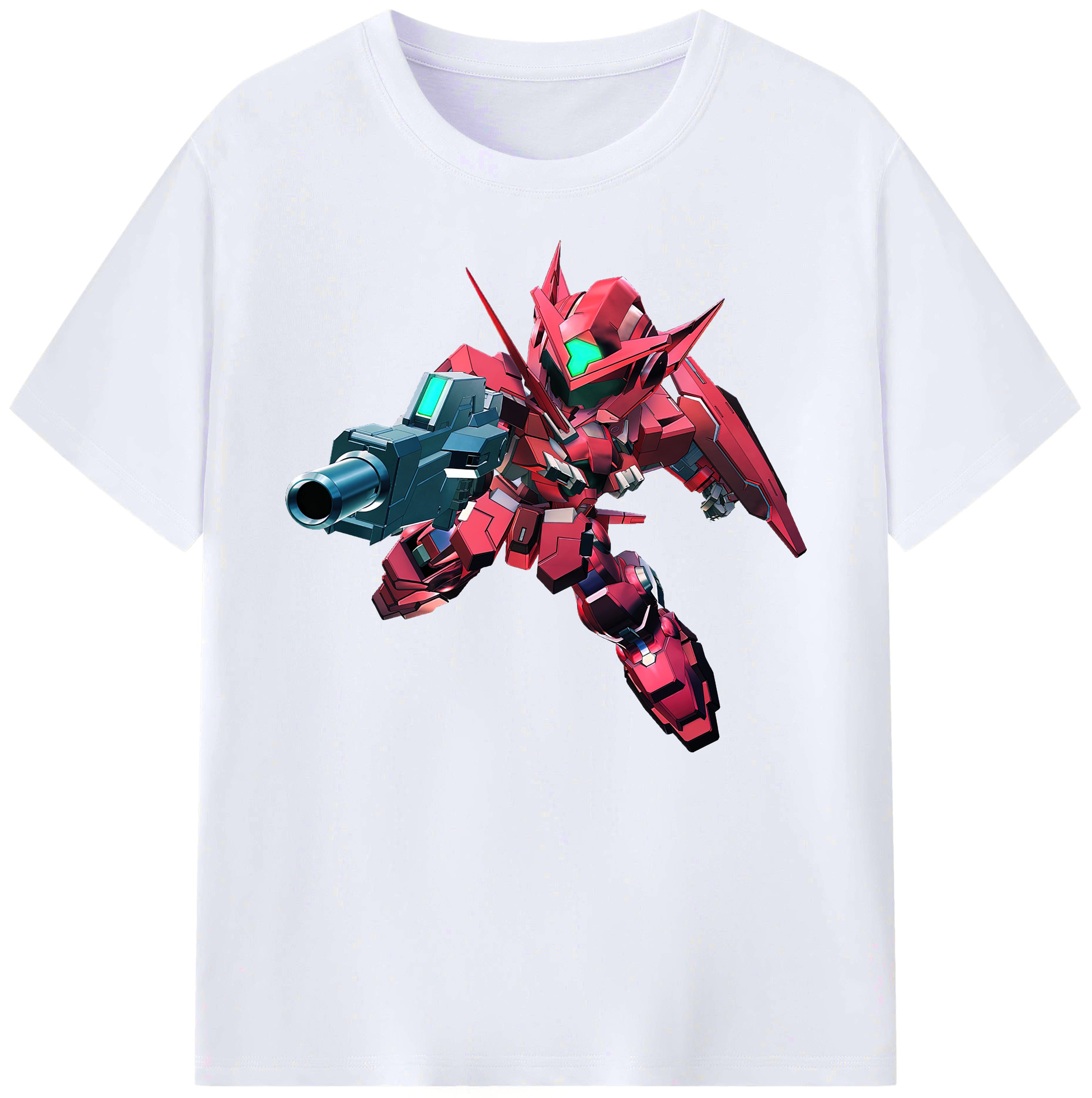 （画像用） 機動戦士ガンダム Mobile Suit Gundam 綿100％ メンズ半袖Tシャツ｜肌触りやわらか＆通気性