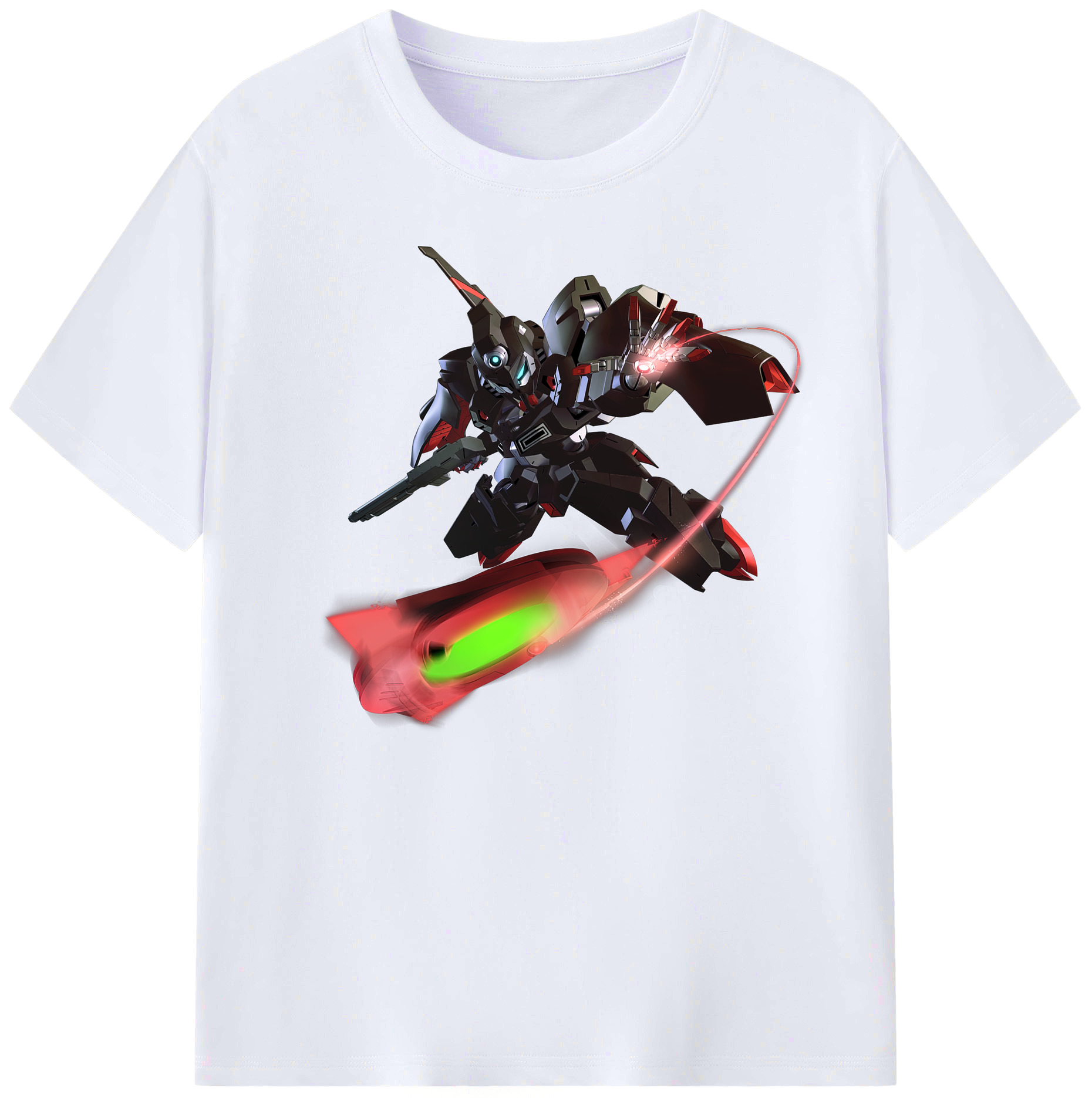 （画像用） 機動戦士ガンダム Mobile Suit Gundam 綿100％ メンズ半袖Tシャツ｜肌触りやわらか＆通気性