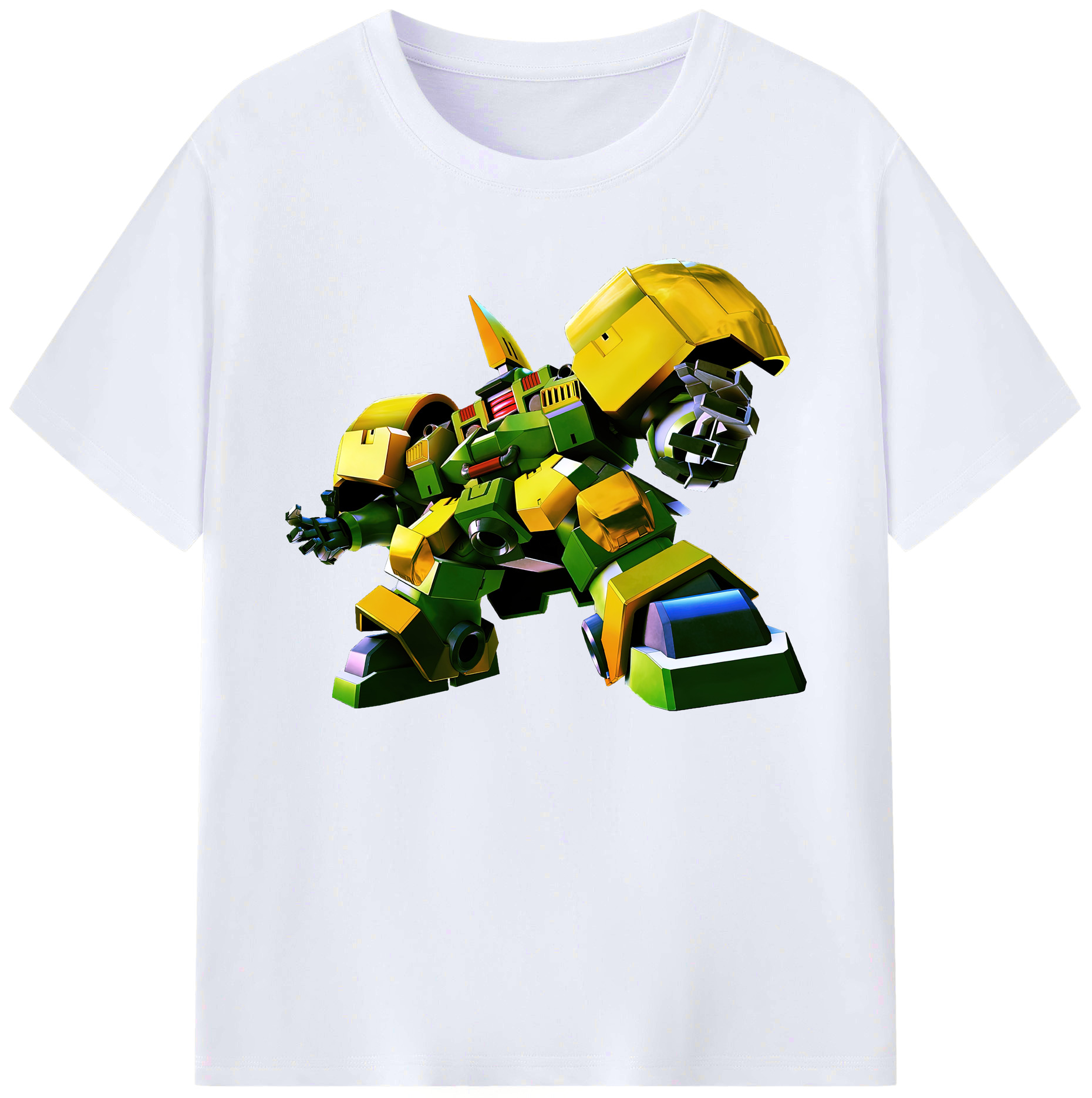 （画像用） 機動戦士ガンダム Mobile Suit Gundam 綿100％ メンズ半袖Tシャツ｜肌触りやわらか＆通気性