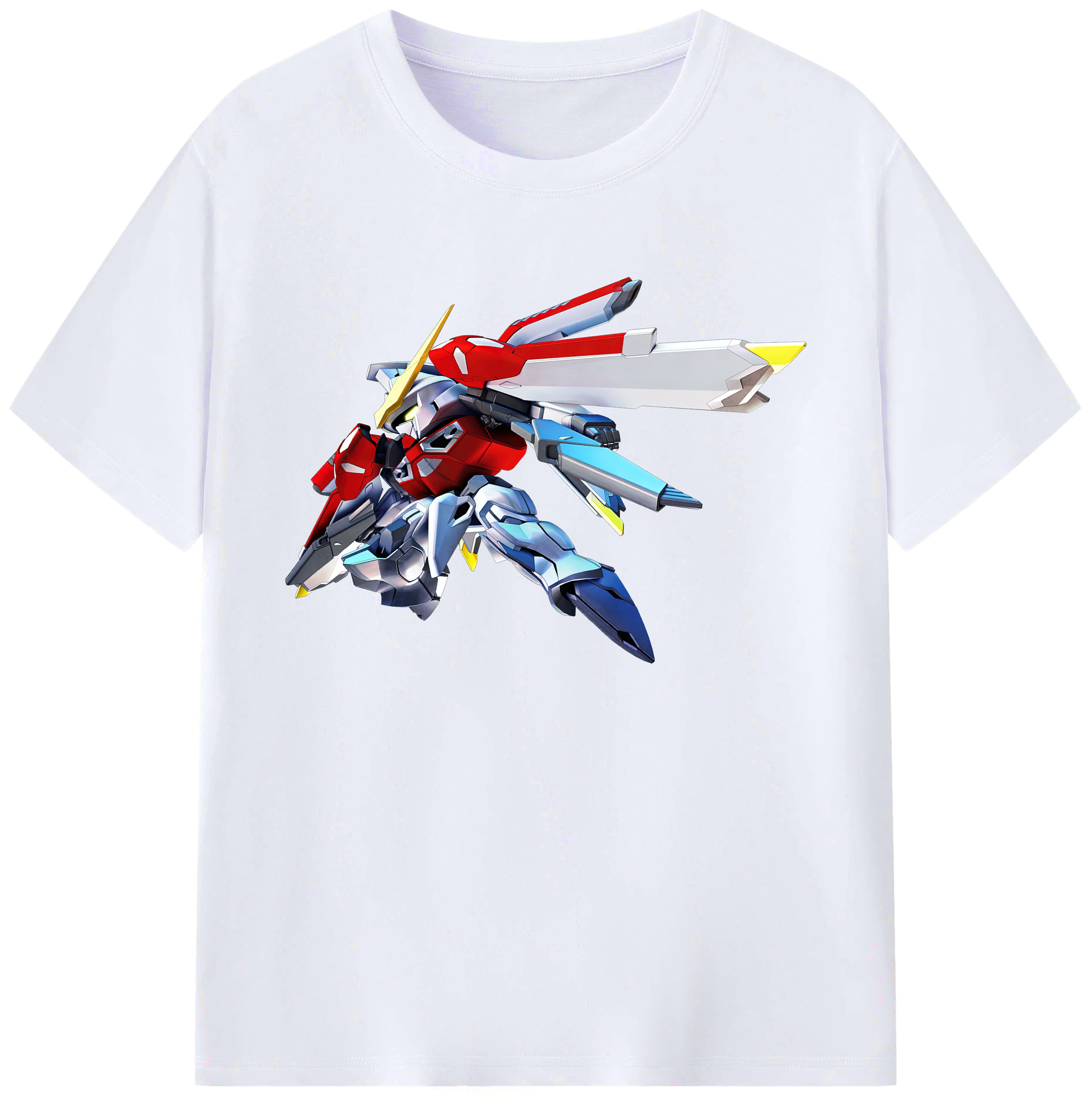 （画像用） 機動戦士ガンダム Mobile Suit Gundam 綿100％ メンズ半袖Tシャツ｜肌触りやわらか＆通気性