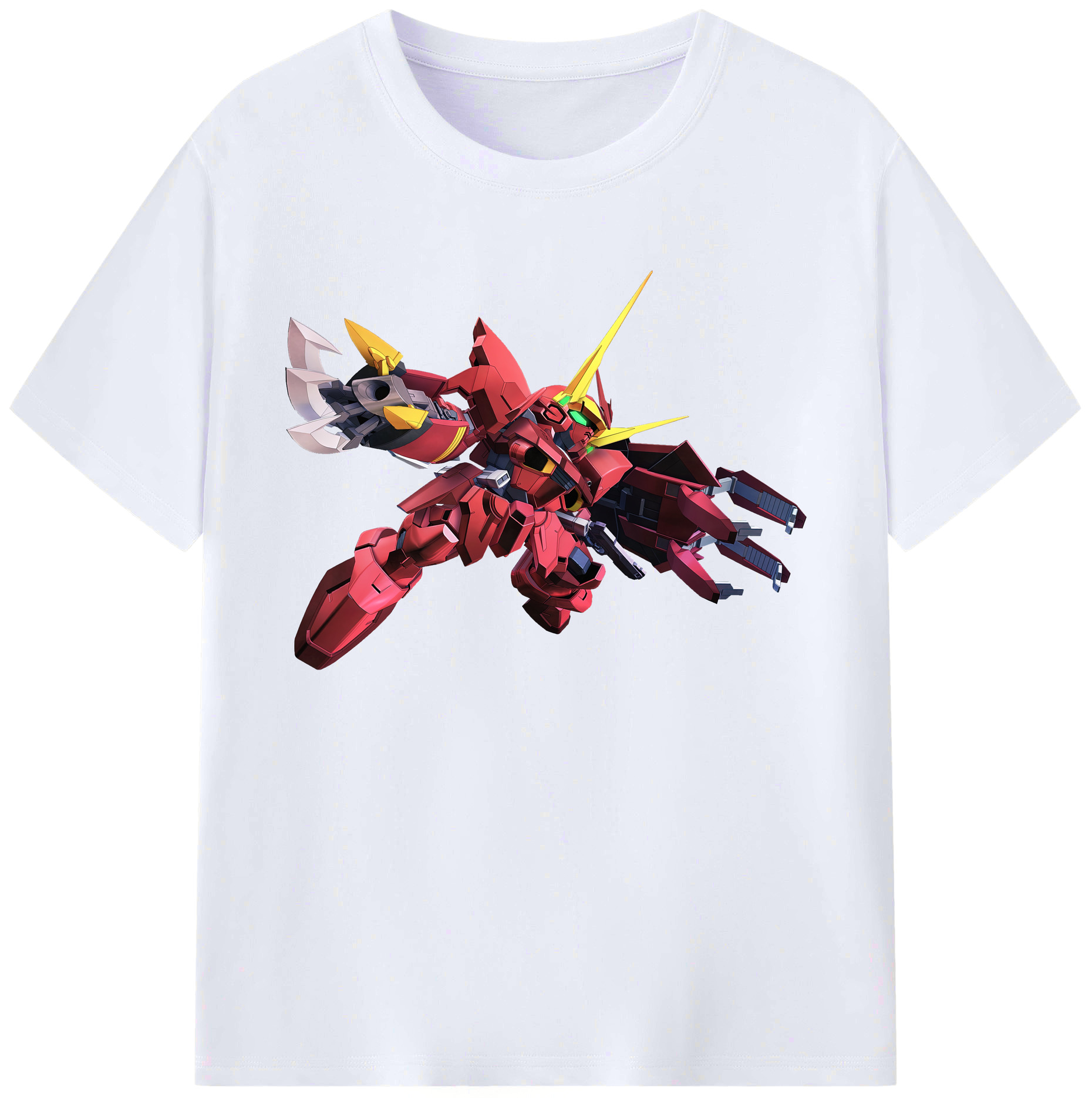 （画像用） 機動戦士ガンダム Mobile Suit Gundam 綿100％ メンズ半袖Tシャツ｜肌触りやわらか＆通気性