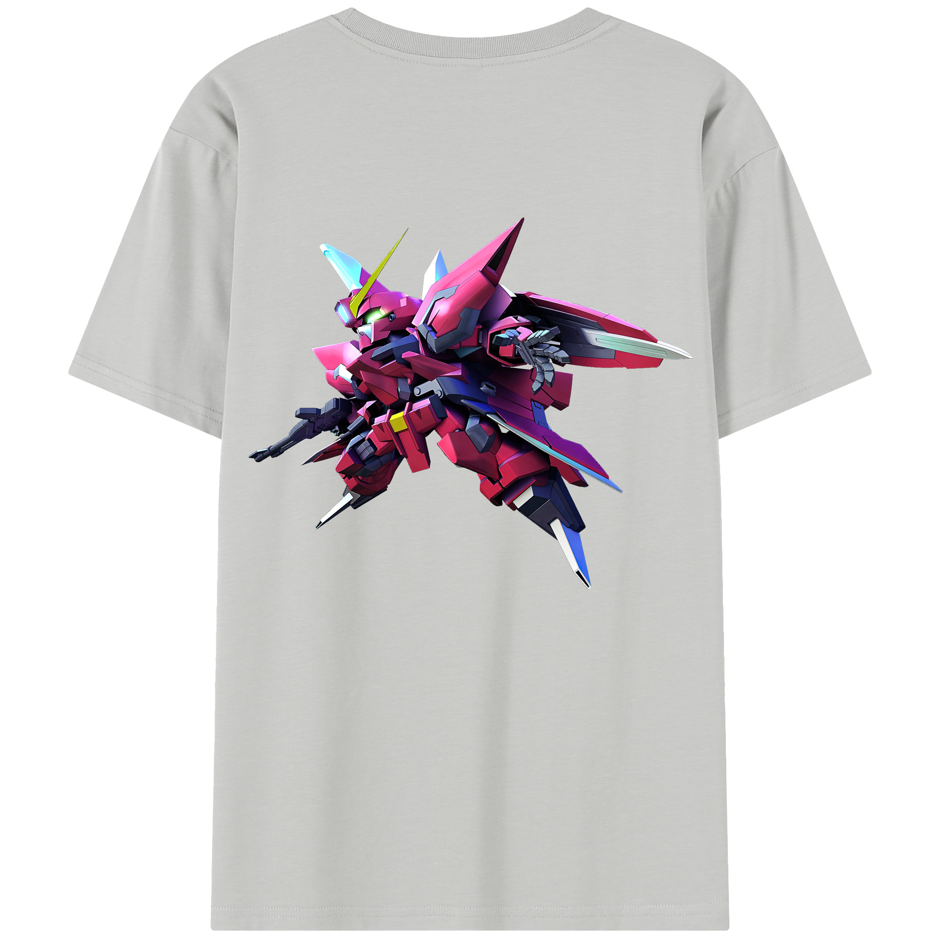 （画像用） 機動戦士ガンダム Mobile Suit Gundam レディース半袖Tシャツ(バックプリント)