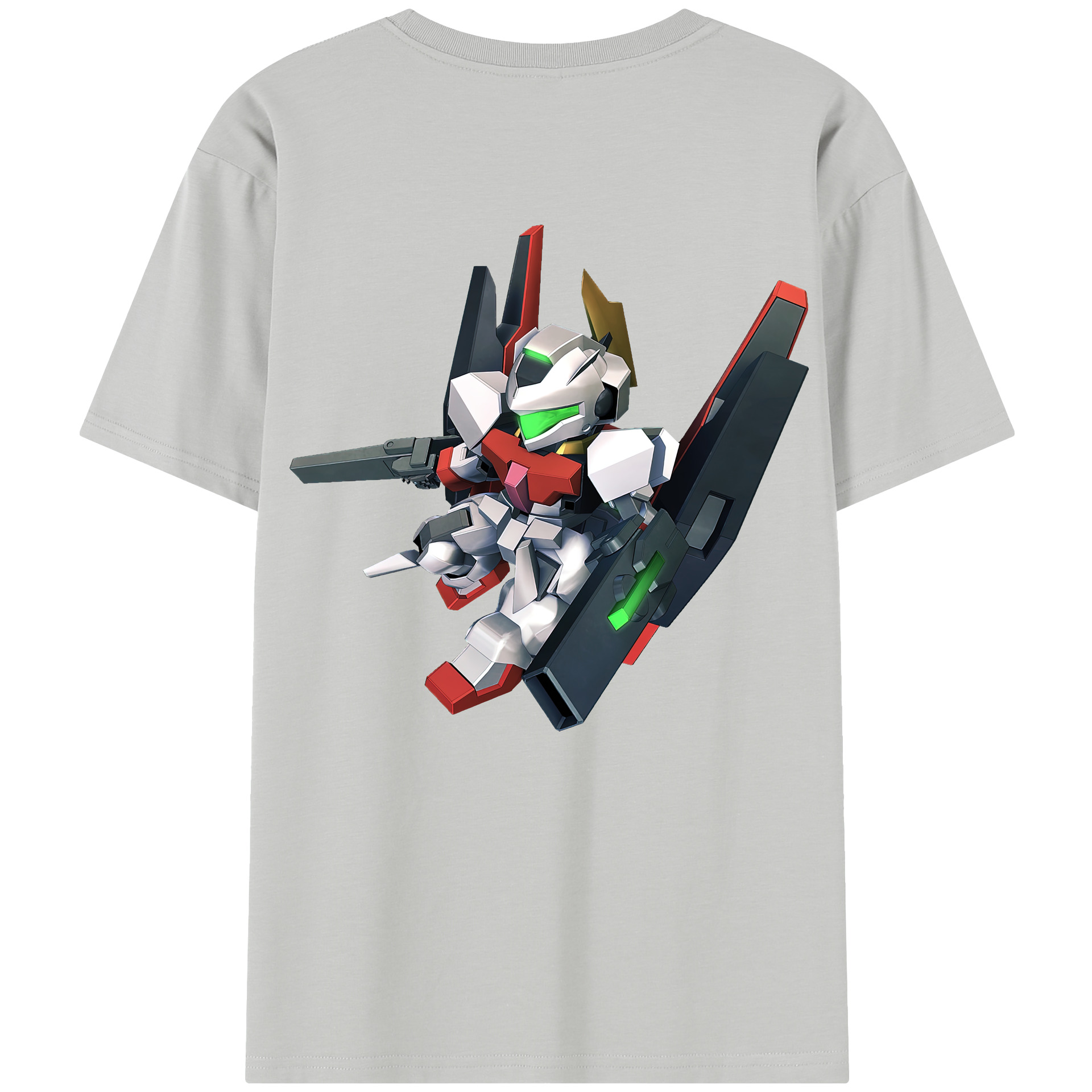（画像用） 機動戦士ガンダム Mobile Suit Gundam レディース半袖Tシャツ(バックプリント)