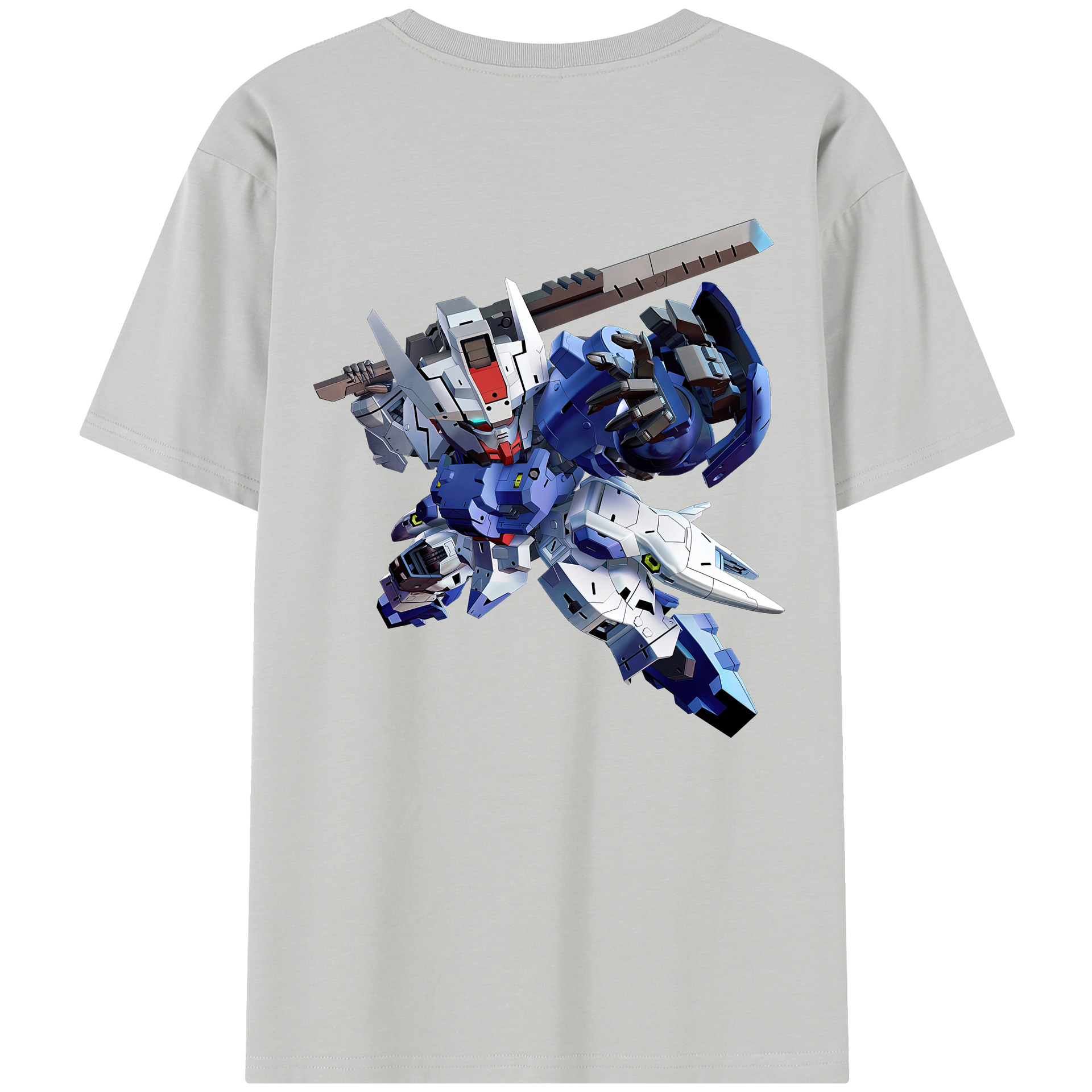 （画像用） 機動戦士ガンダム Mobile Suit Gundam レディース半袖Tシャツ(バックプリント)
