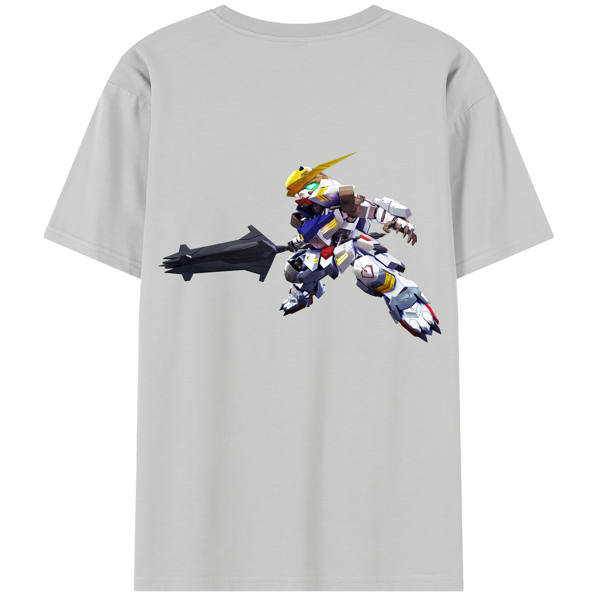 （画像用） 機動戦士ガンダム Mobile Suit Gundam レディース半袖Tシャツ(バックプリント)