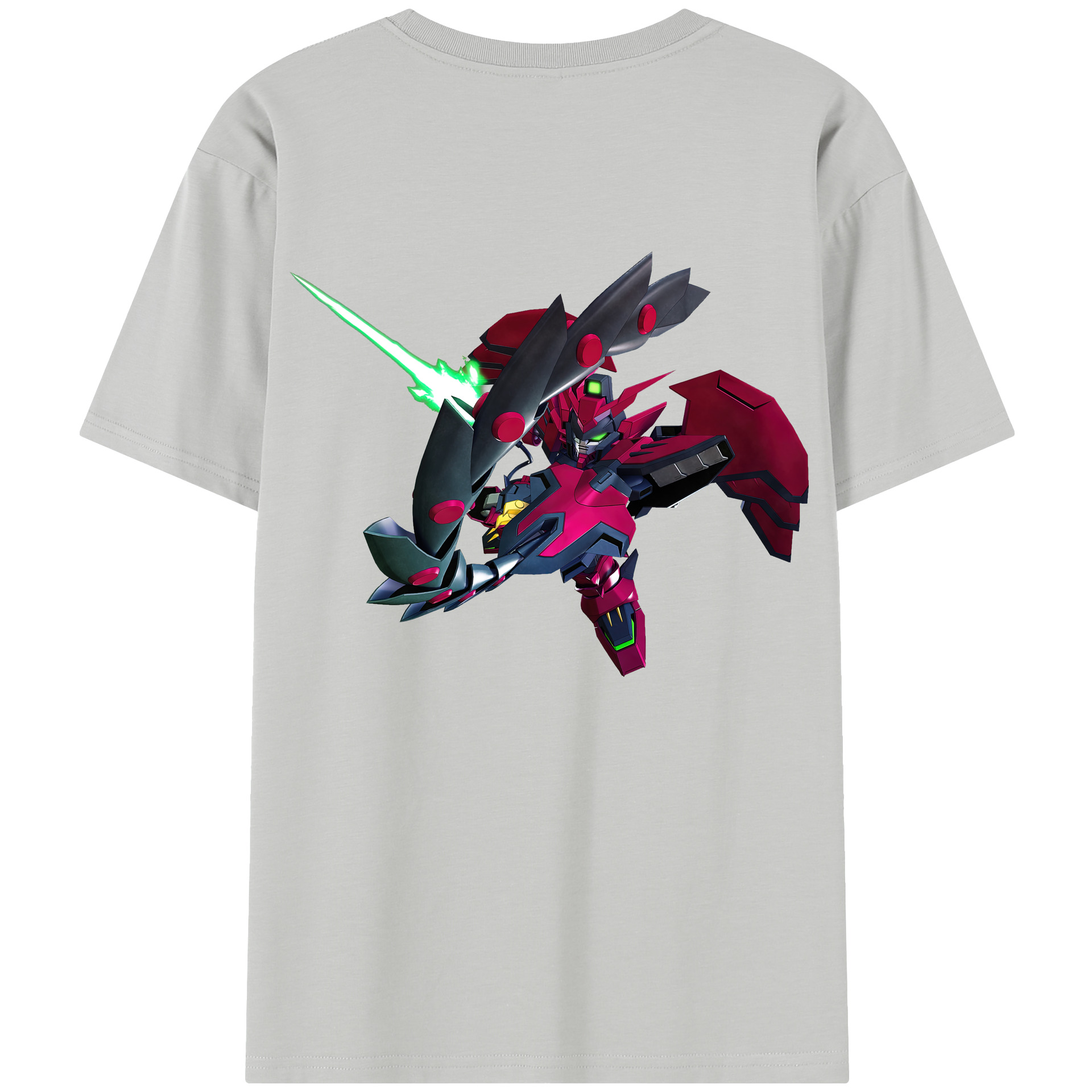 （画像用） 機動戦士ガンダム Mobile Suit Gundam レディース半袖Tシャツ(バックプリント)