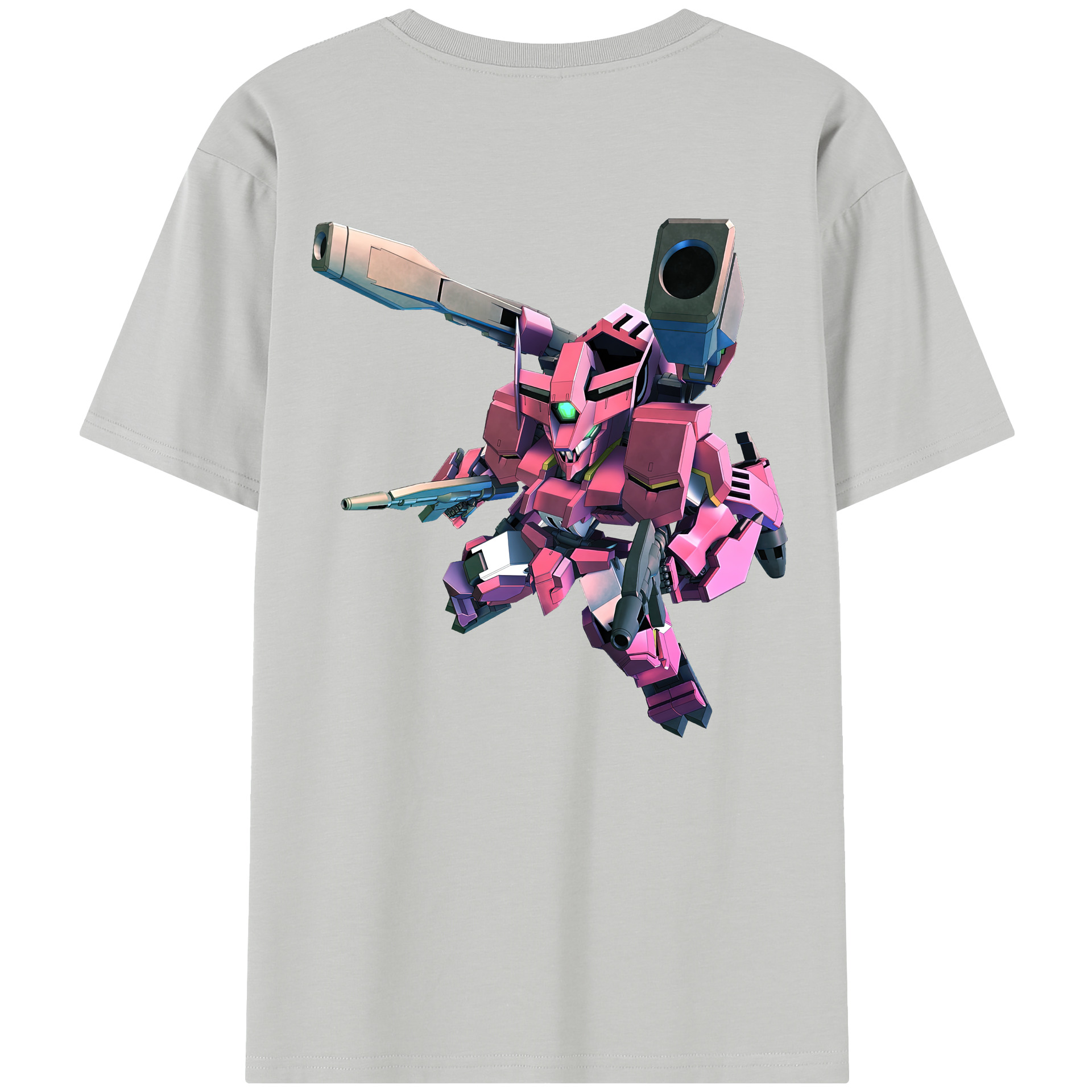 （画像用） 機動戦士ガンダム Mobile Suit Gundam レディース半袖Tシャツ(バックプリント)