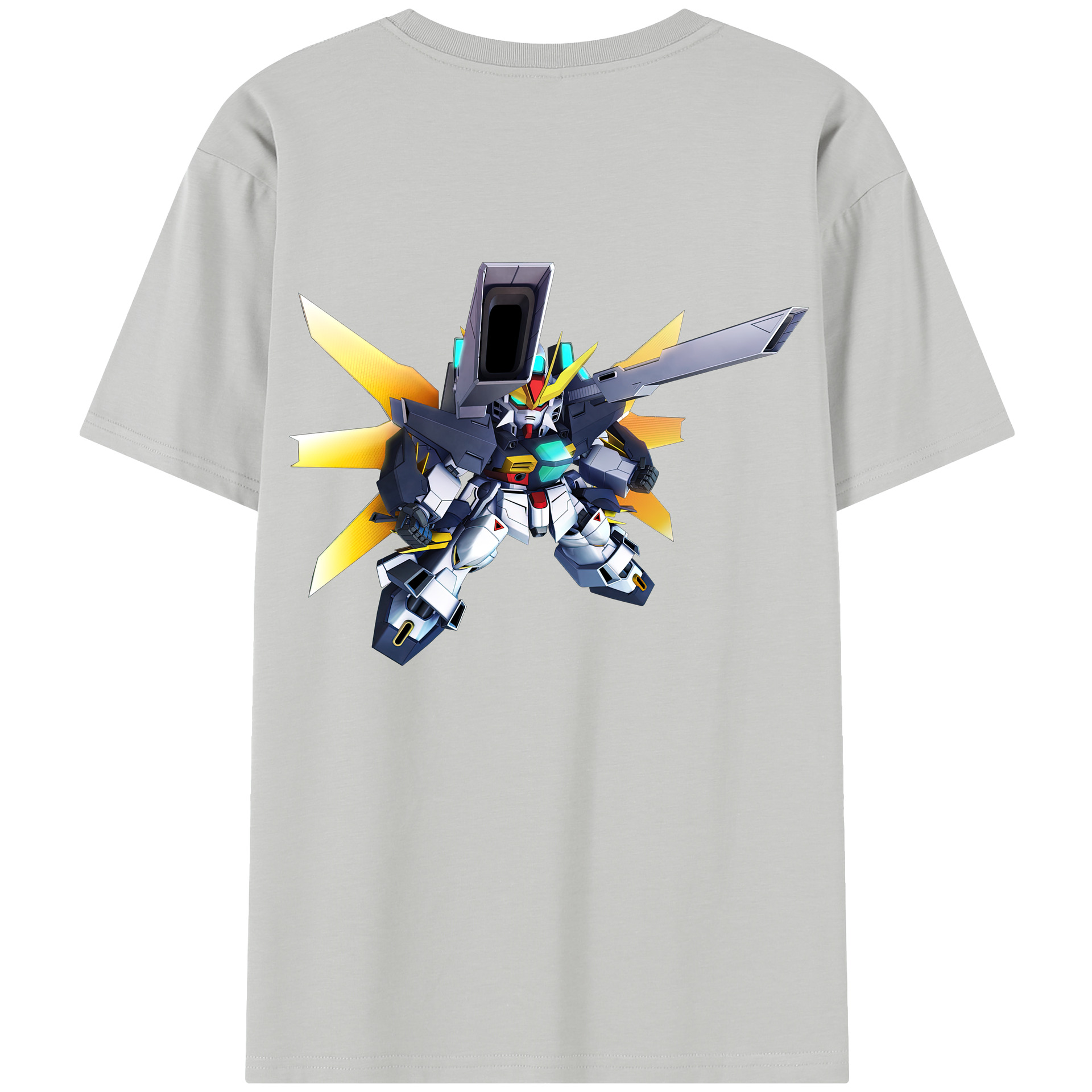 （画像用） 機動戦士ガンダム Mobile Suit Gundam レディース半袖Tシャツ(バックプリント)