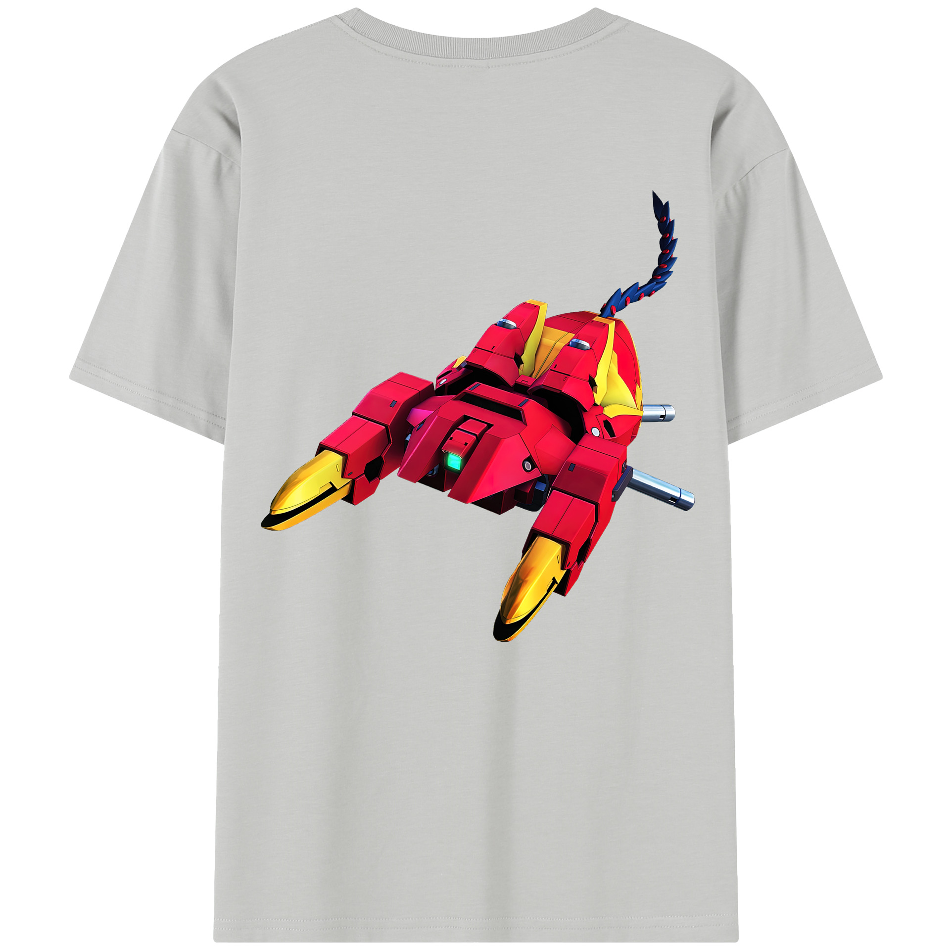 （画像用） 機動戦士ガンダム Mobile Suit Gundam レディース半袖Tシャツ(バックプリント)