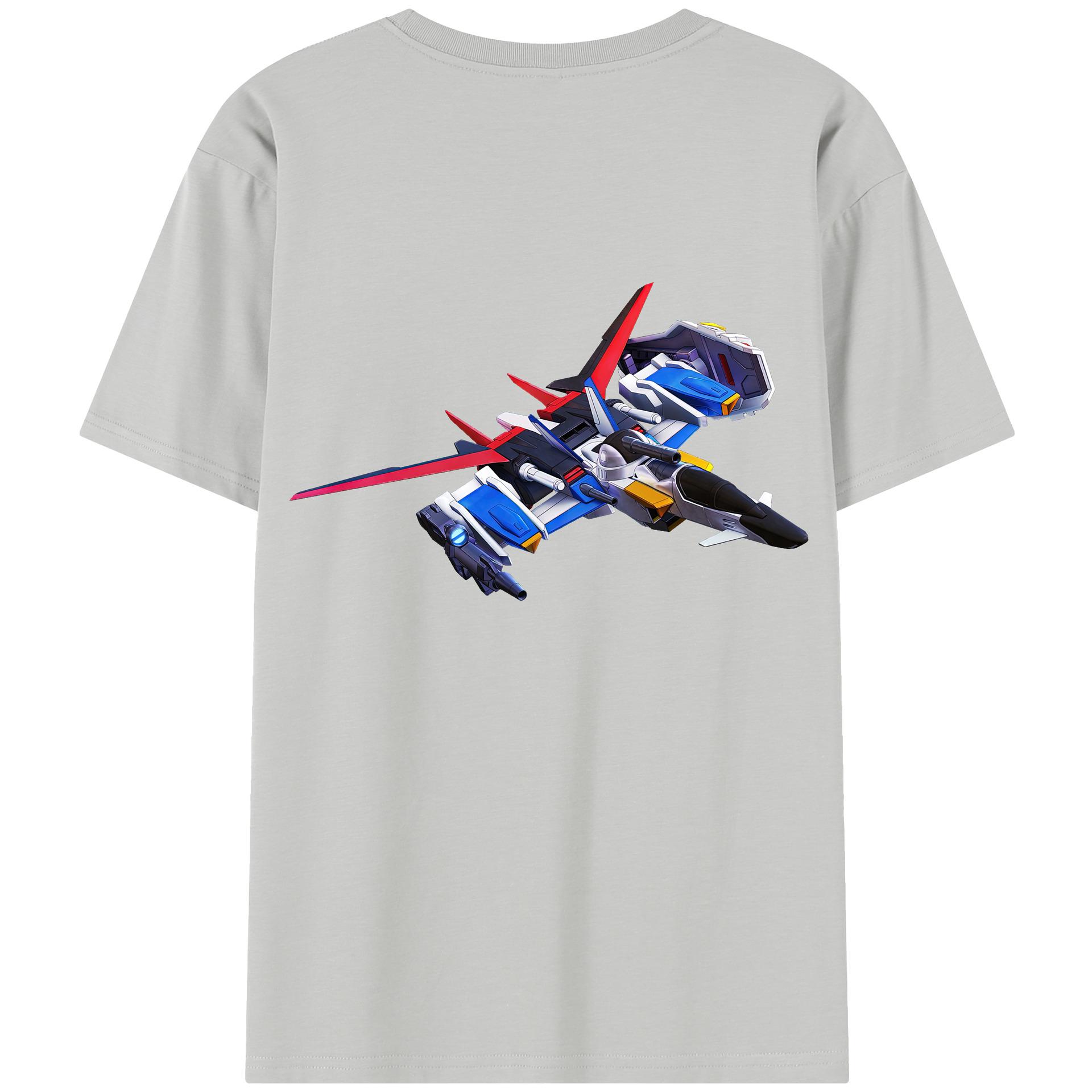 （画像用） 機動戦士ガンダム Mobile Suit Gundam レディース半袖Tシャツ(バックプリント)