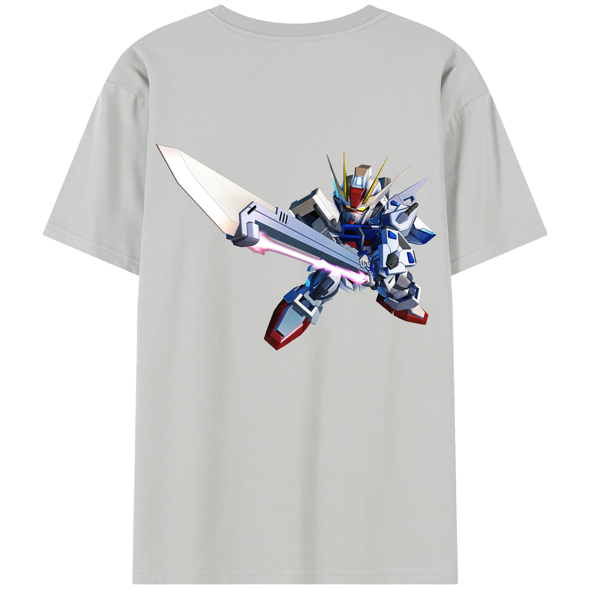 （画像用） 機動戦士ガンダム Mobile Suit Gundam レディース半袖Tシャツ(バックプリント)